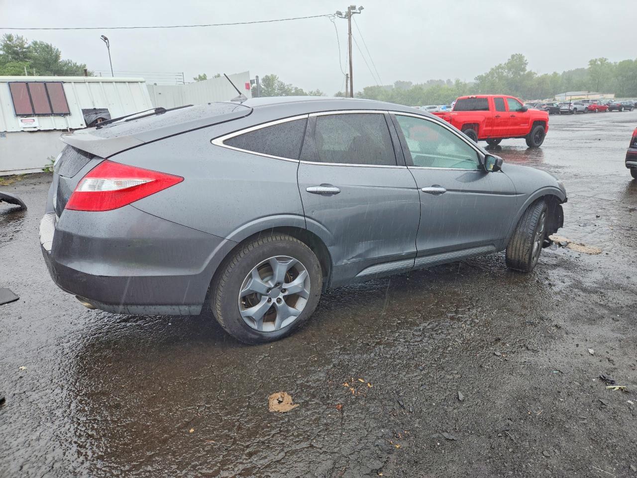 2010 Honda Accord Crosstour Exl Gray vin: 5J6TF1H53AL010050