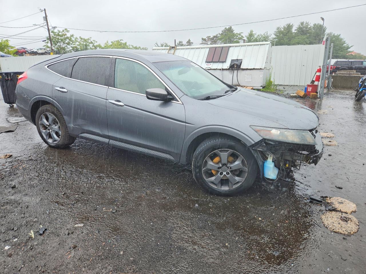 2010 Honda Accord Crosstour Exl Gray vin: 5J6TF1H53AL010050
