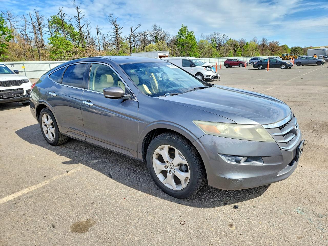 2010 Honda Accord Crosstour Exl Серый vin: 5J6TF1H53AL014275