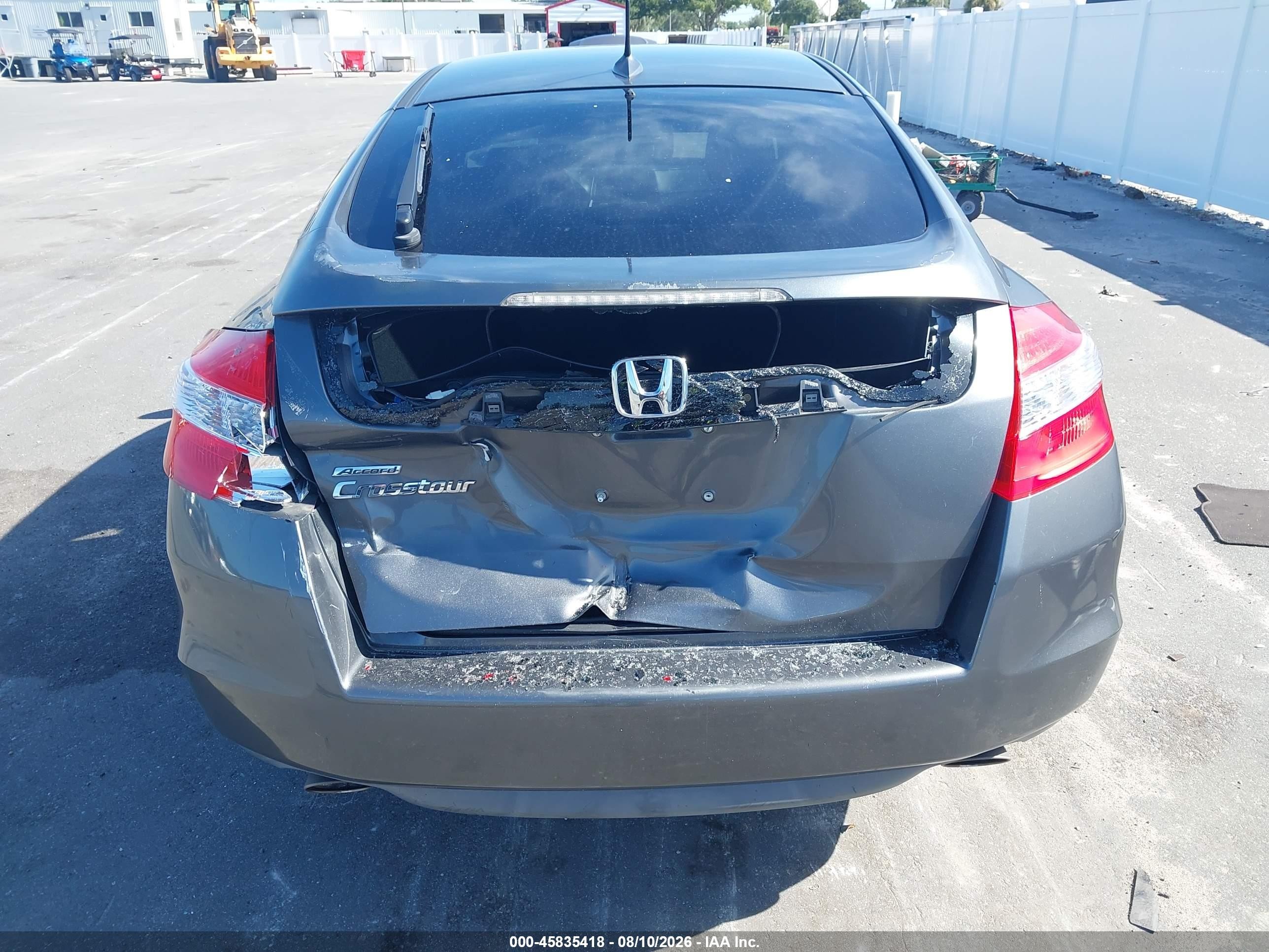 2011 Honda Accord Crosstour Ex-l Серый vin: 5J6TF1H53BL002371