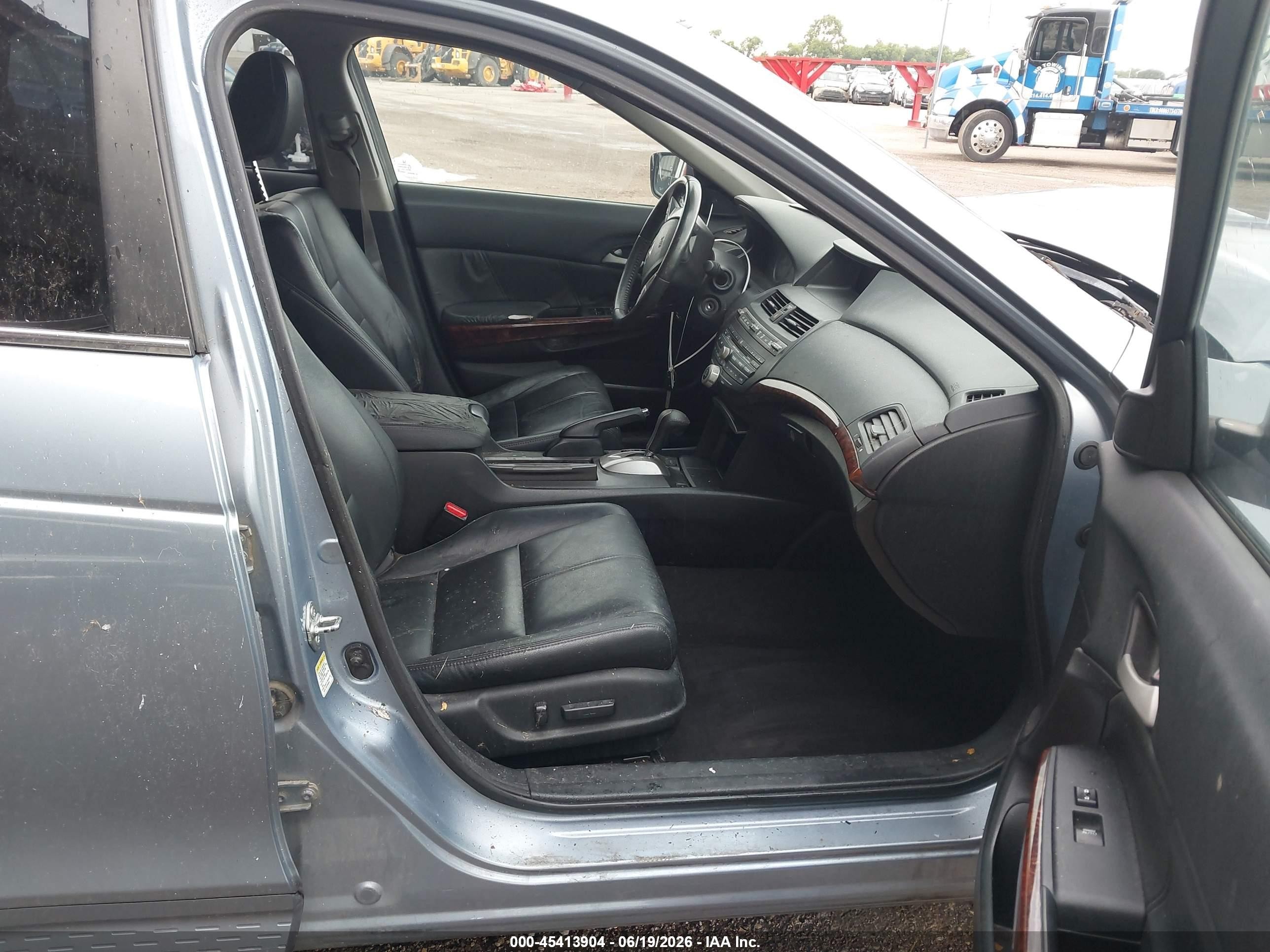 2011 Honda Accord Crosstour Ex-l Blue vin: 5J6TF1H53BL003441