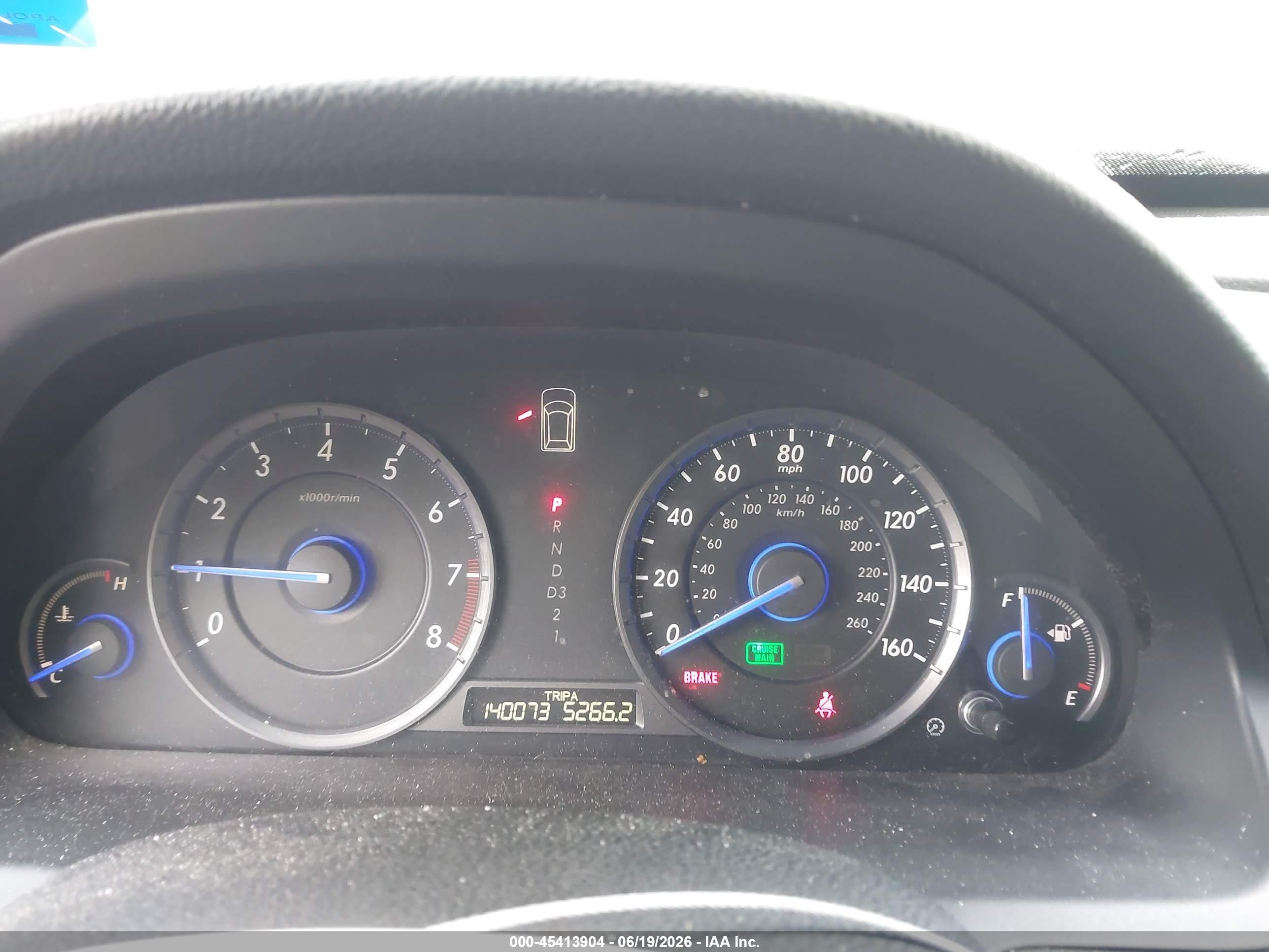 2011 Honda Accord Crosstour Ex-l Blue vin: 5J6TF1H53BL003441