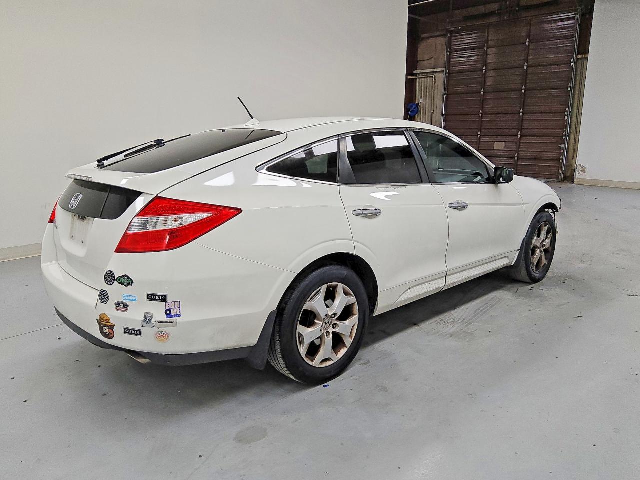 2011 Honda Accord Crosstour Exl White vin: 5J6TF1H53BL003665