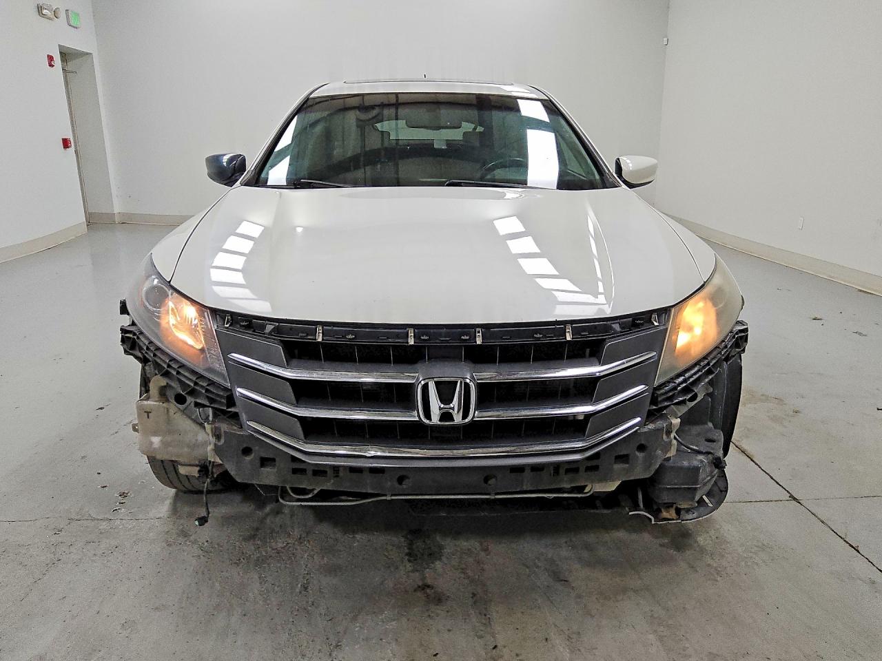 2011 Honda Accord Crosstour Exl White vin: 5J6TF1H53BL003665