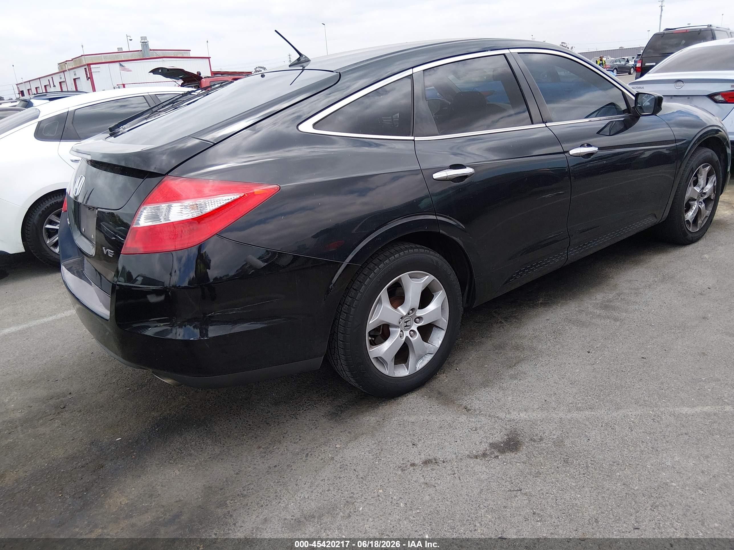2012 Honda Crosstour Ex-l Black vin: 5J6TF1H53CL002128