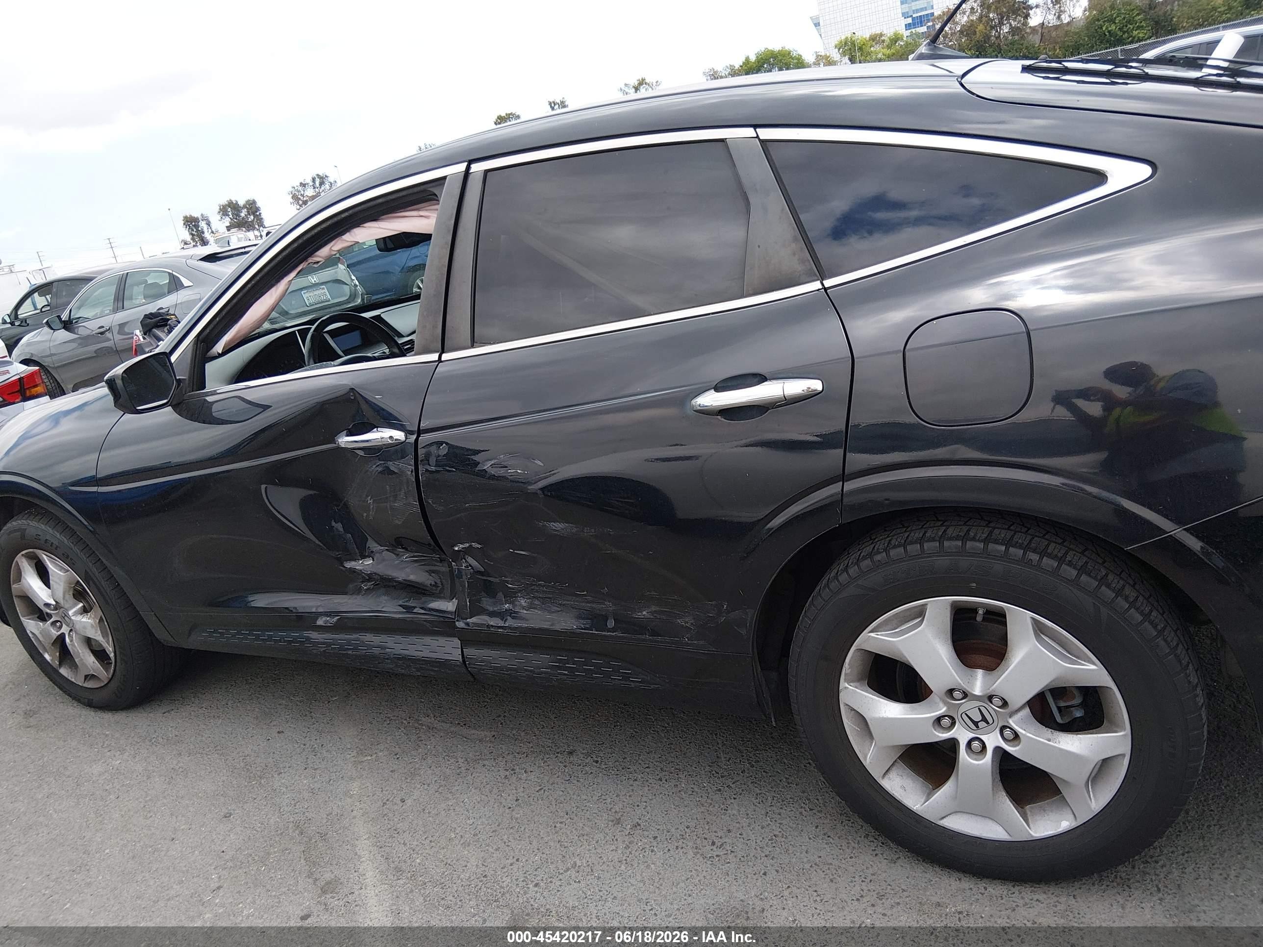 2012 Honda Crosstour Ex-l Black vin: 5J6TF1H53CL002128