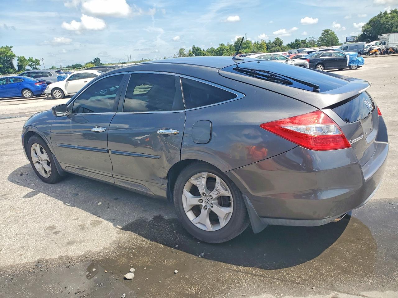 2012 Honda Crosstour Exl Gray vin: 5J6TF1H53CL004204