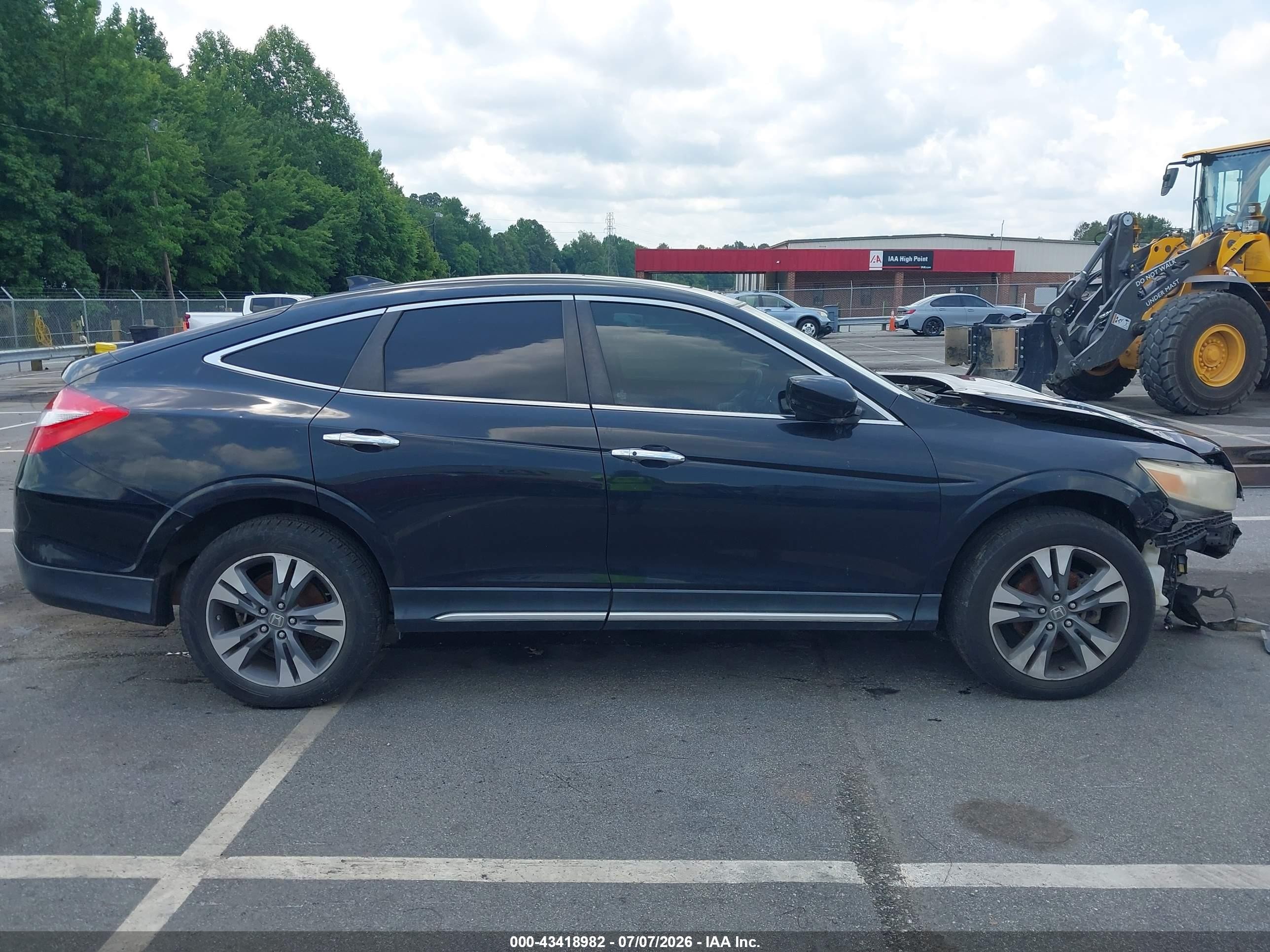 2013 Honda Crosstour Ex-l V6 Black vin: 5J6TF1H53DL000929
