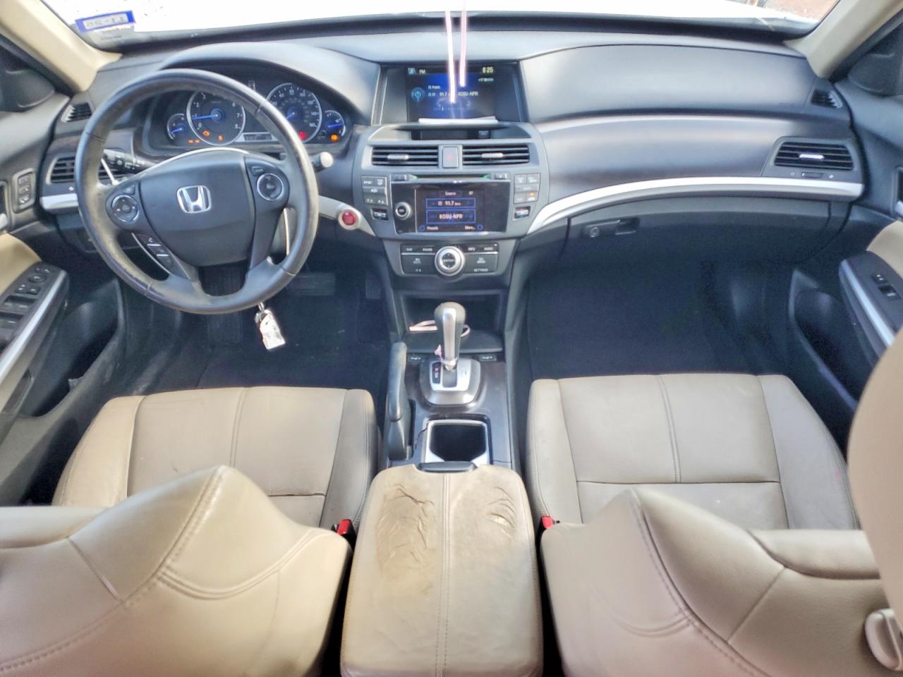 2013 Honda Crosstour Exl Белый vin: 5J6TF1H53DL001711