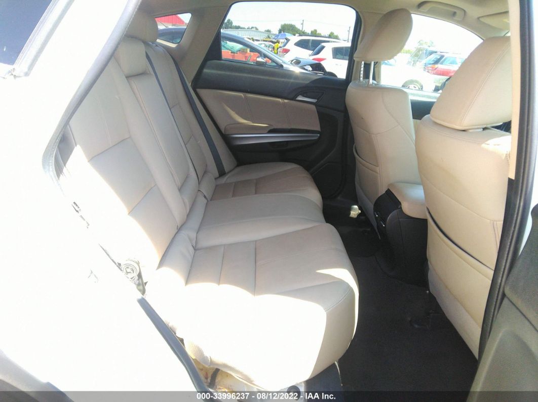 2015 Honda Crosstour Ex-l White vin: 5J6TF1H53FL000027