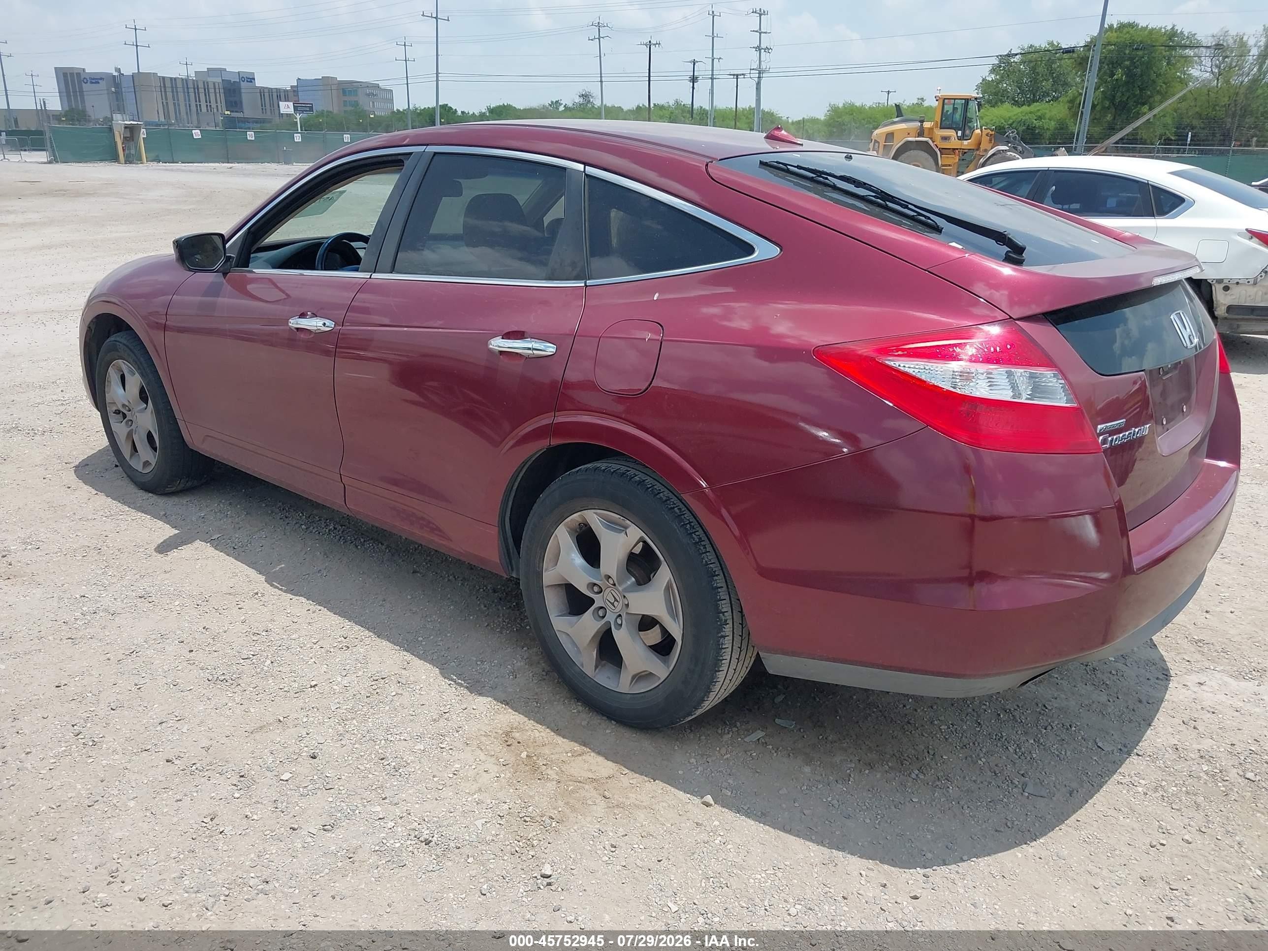 2010 Honda Accord Crosstour Ex-l Темно-бордовый vin: 5J6TF1H54AL002295