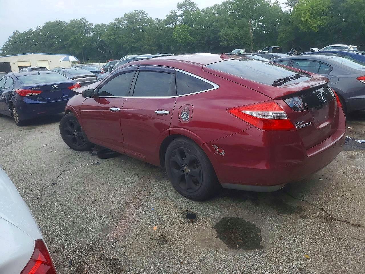 2010 Honda Accord Crosstour Exl Бордовый vin: 5J6TF1H54AL002541