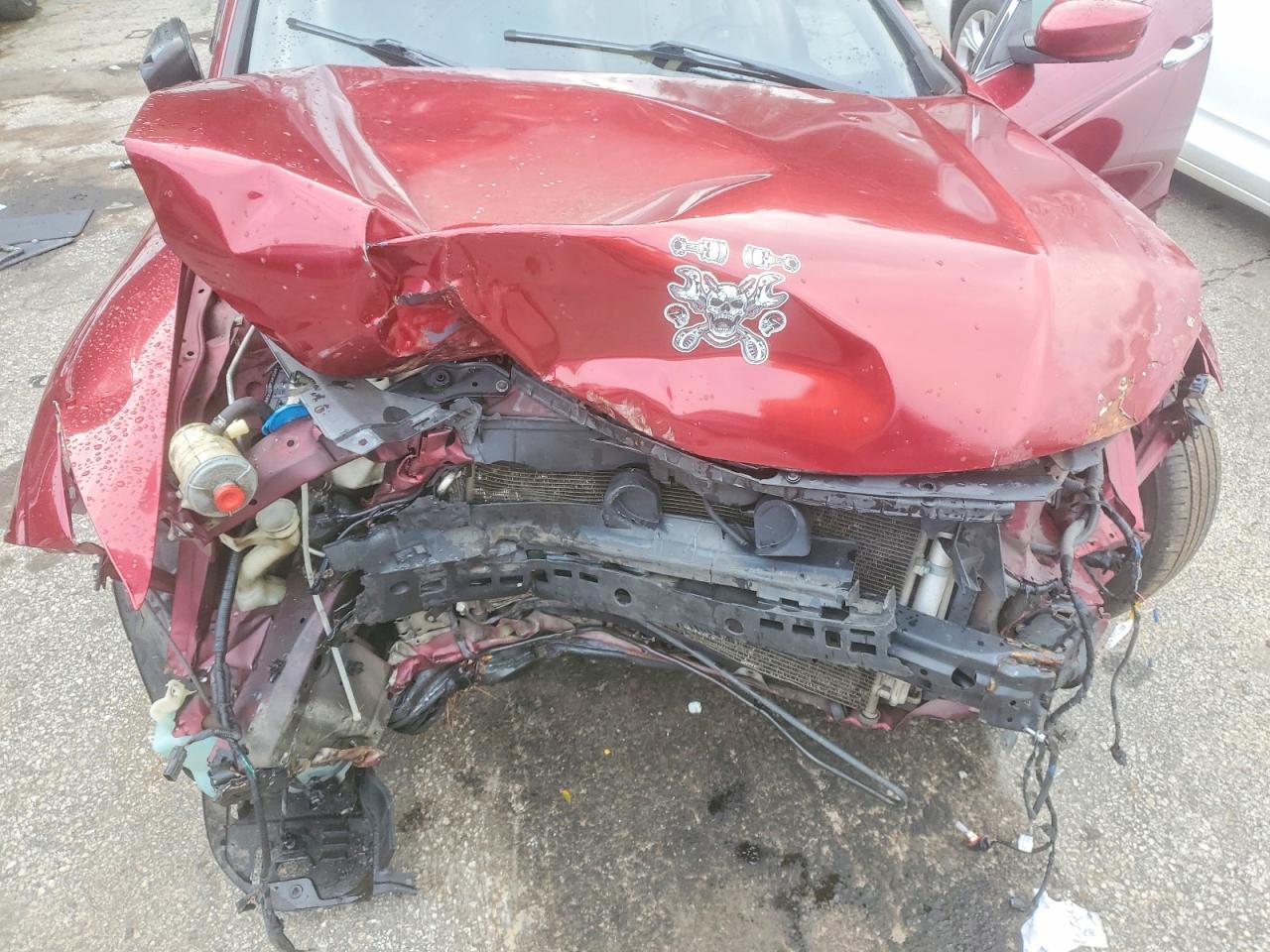 2010 Honda Accord Crosstour Exl Бордовый vin: 5J6TF1H54AL002541