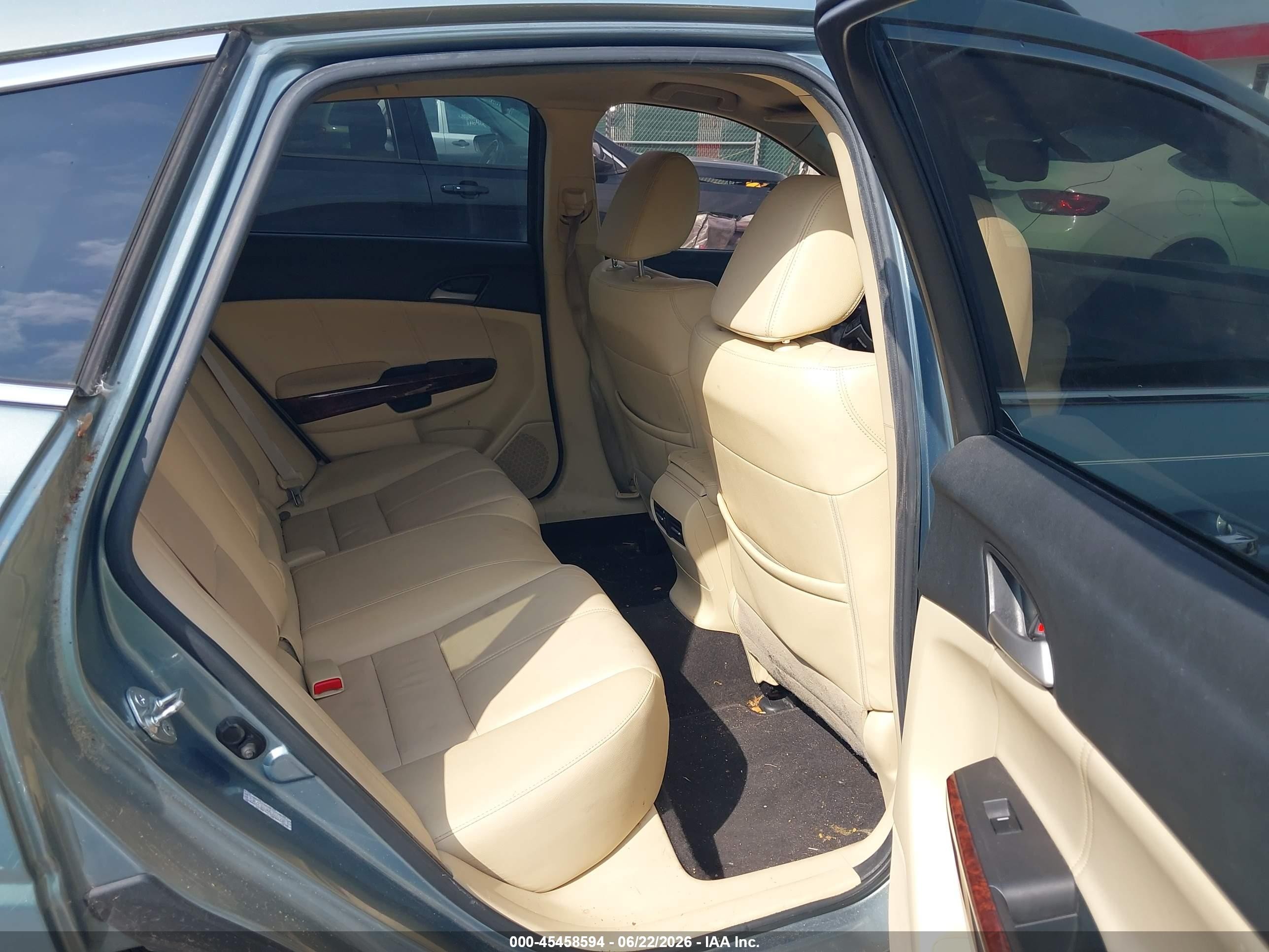 2010 Honda Accord Crosstour Ex-l Gray vin: 5J6TF1H54AL005052