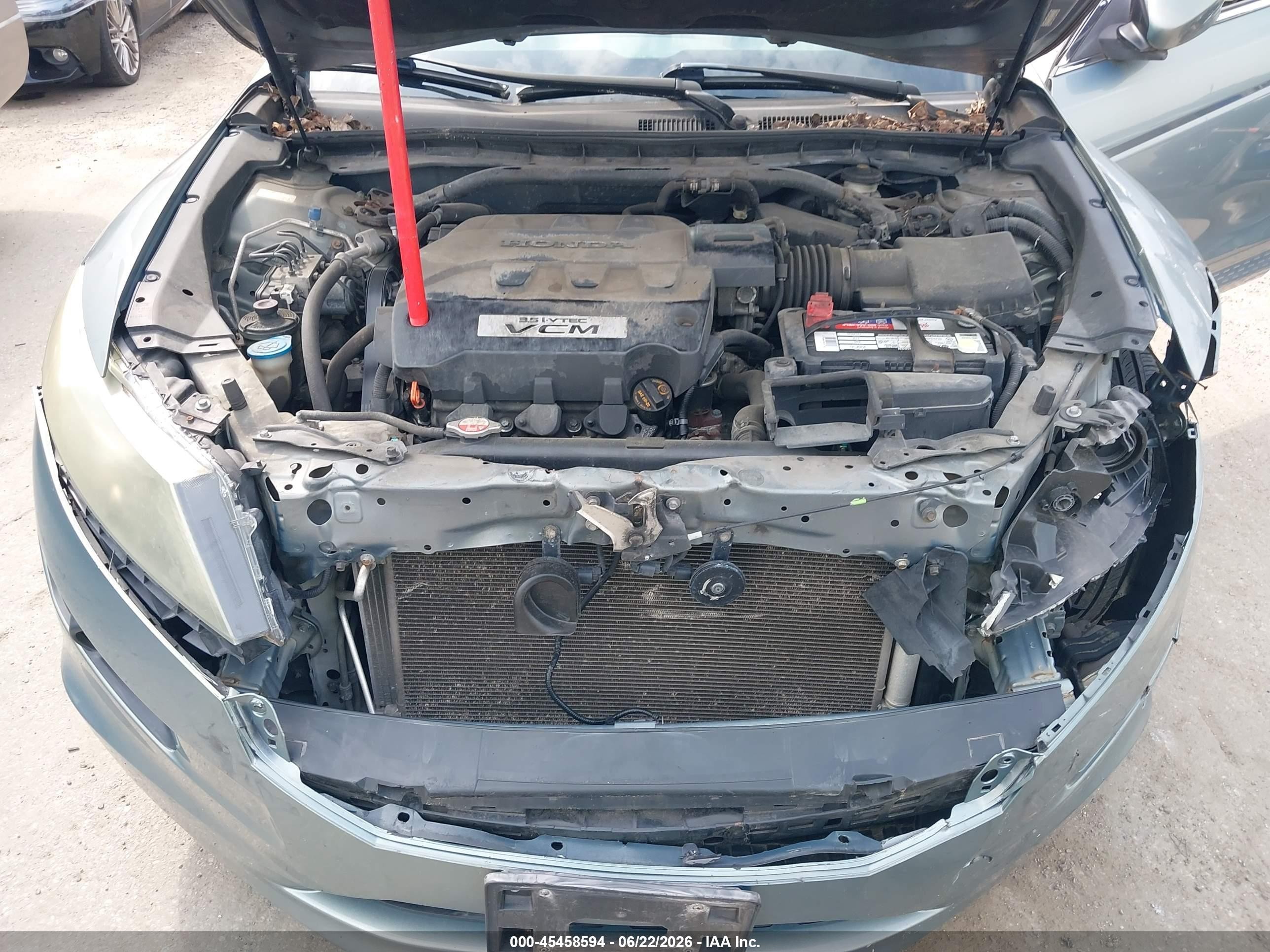 2010 Honda Accord Crosstour Ex-l Gray vin: 5J6TF1H54AL005052