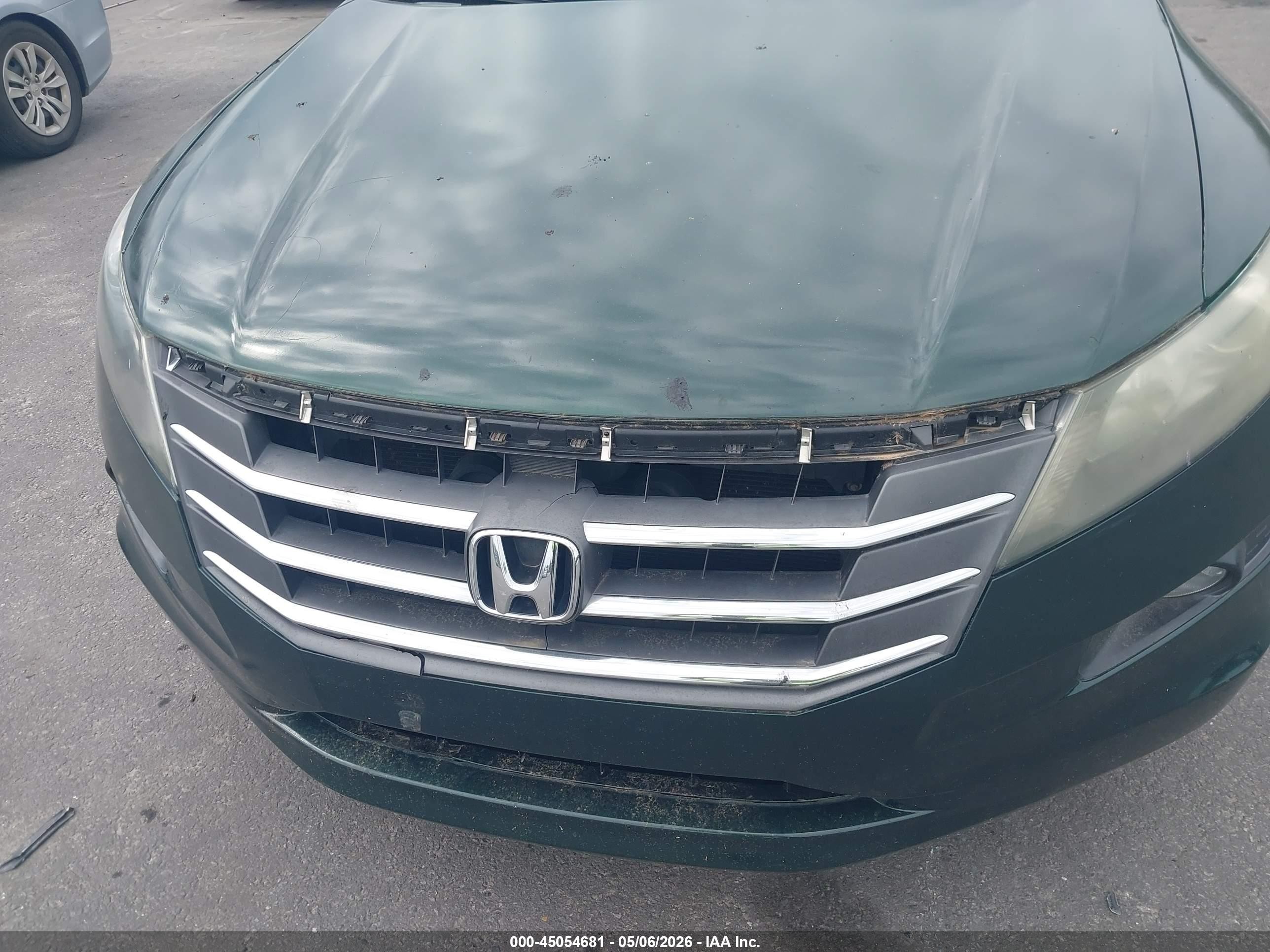2011 Honda Accord Crosstour Ex-l Зеленый vin: 5J6TF1H54BL002623