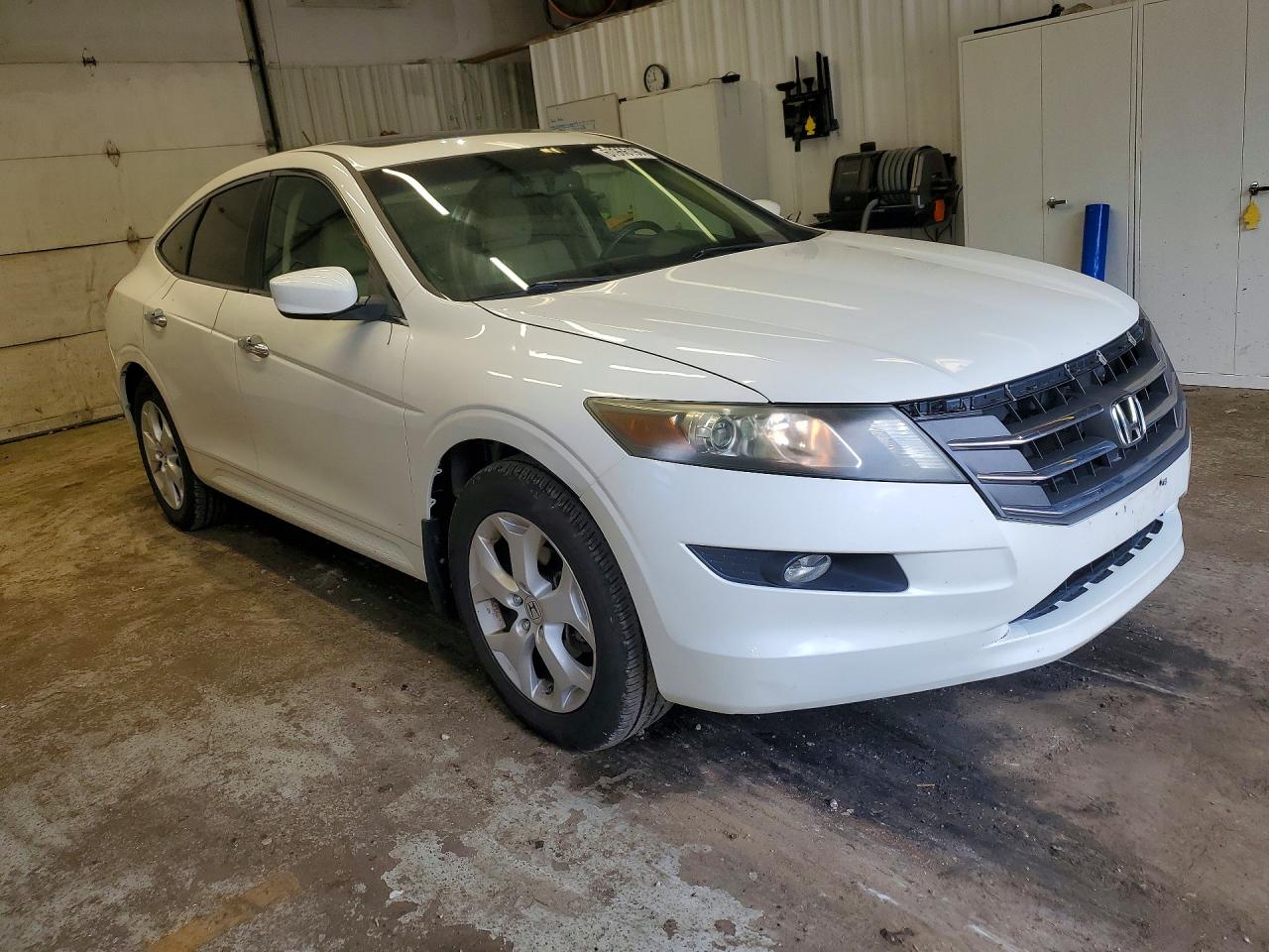 2011 Honda Accord Crosstour Exl White vin: 5J6TF1H54BL004193
