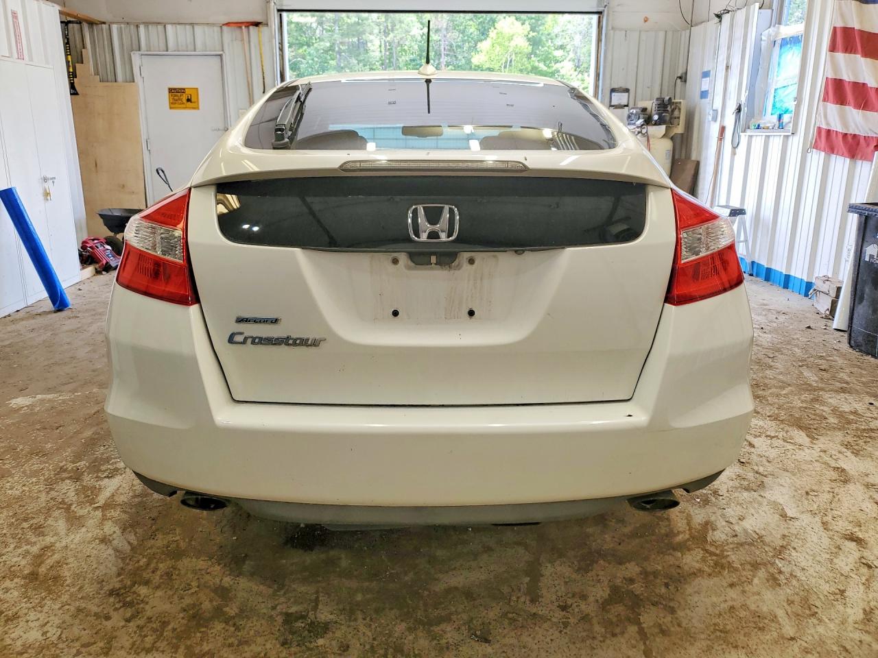 2011 Honda Accord Crosstour Exl White vin: 5J6TF1H54BL004193