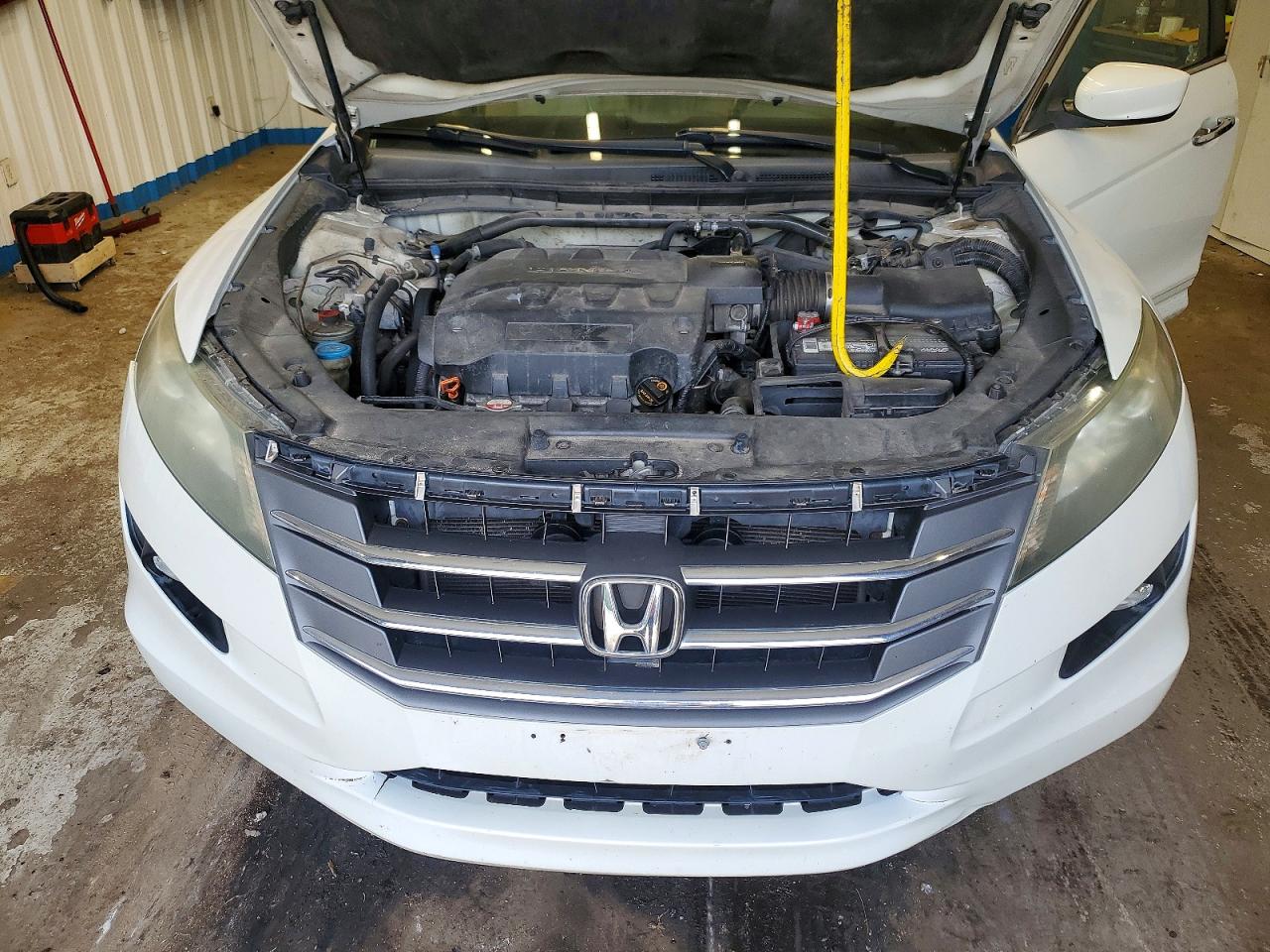 2011 Honda Accord Crosstour Exl White vin: 5J6TF1H54BL004193