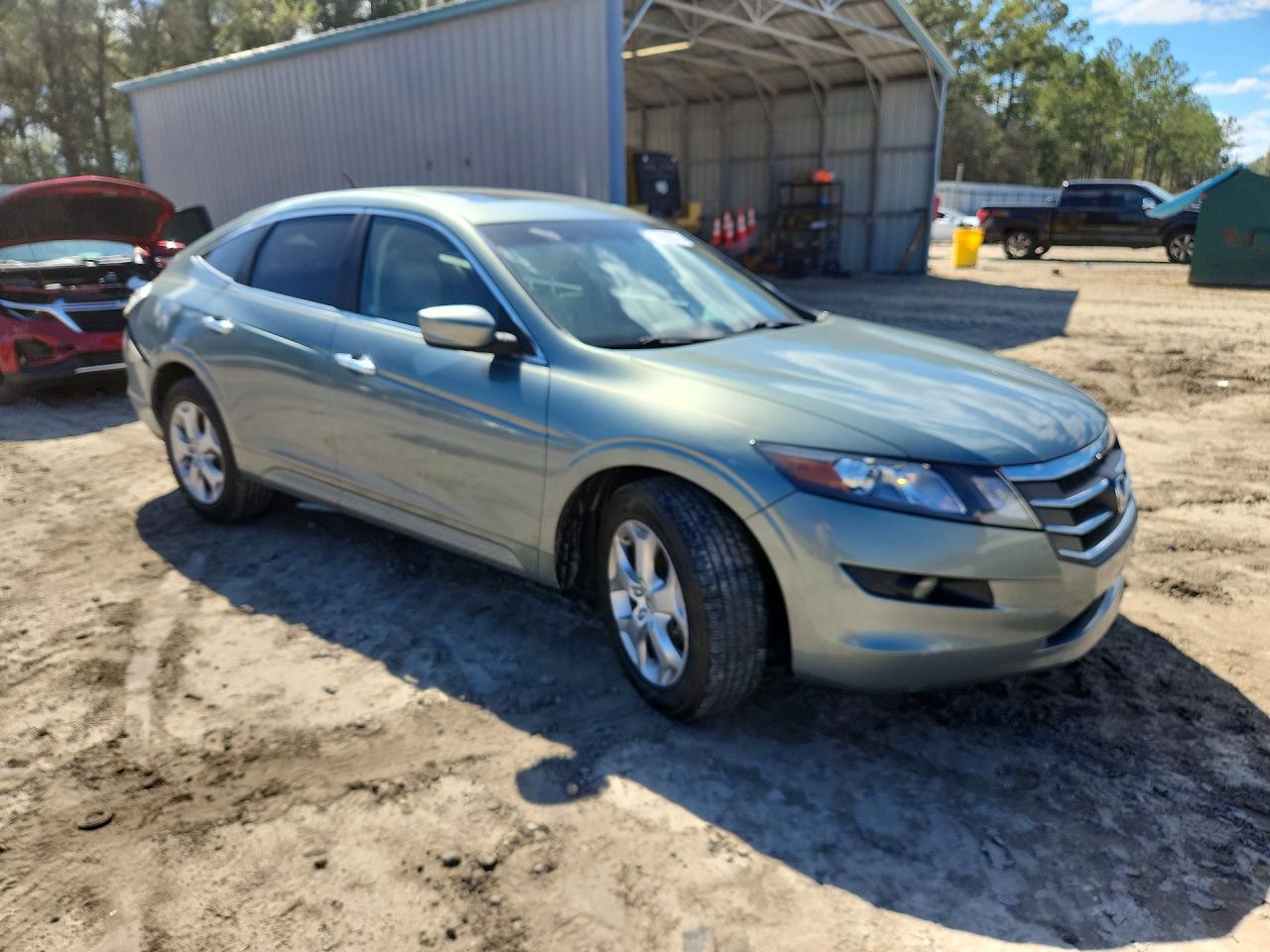 2012 Honda Crosstour Exl Turquoise vin: 5J6TF1H54CL006009