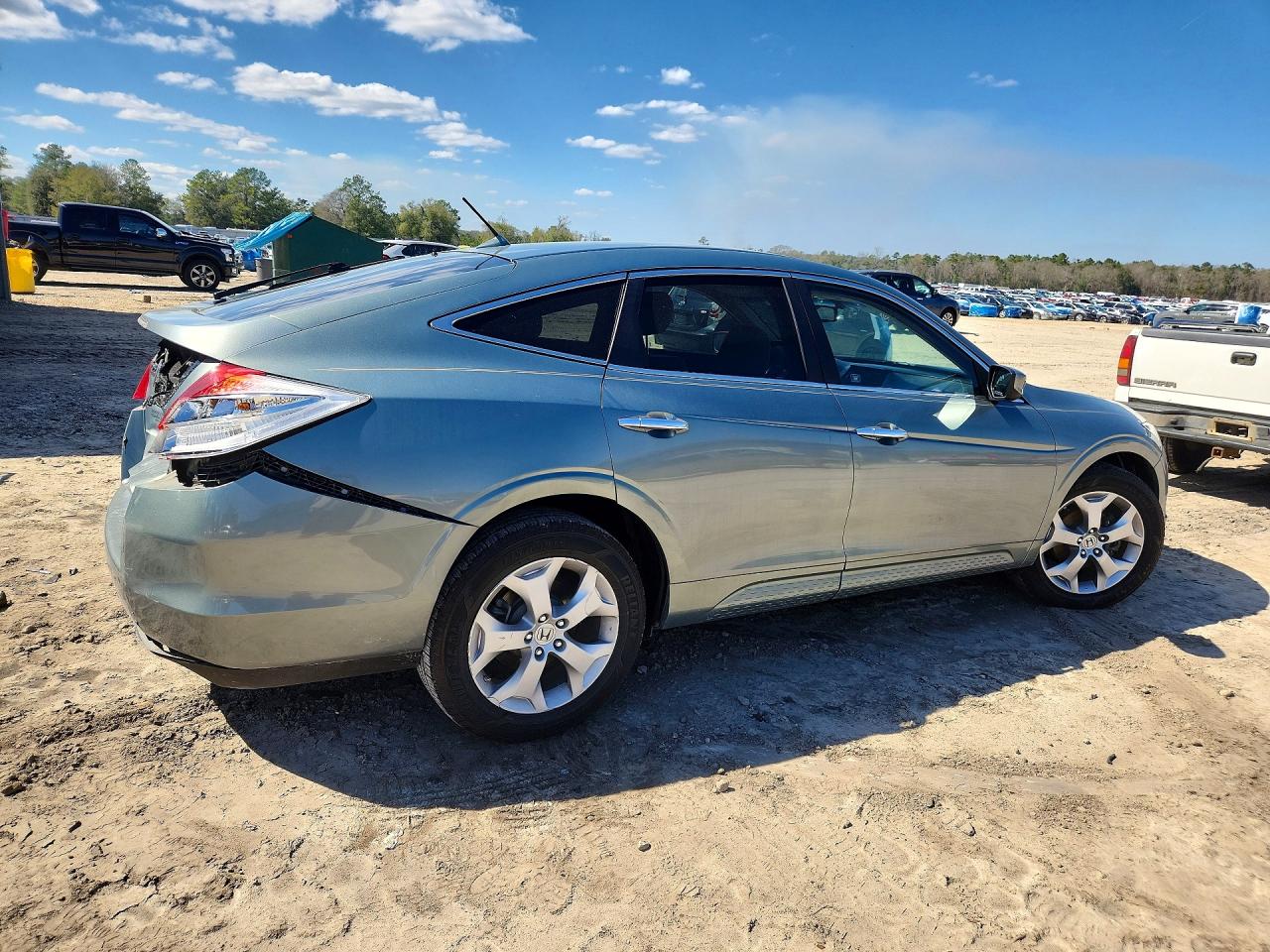 2012 Honda Crosstour Exl Turquoise vin: 5J6TF1H54CL006009