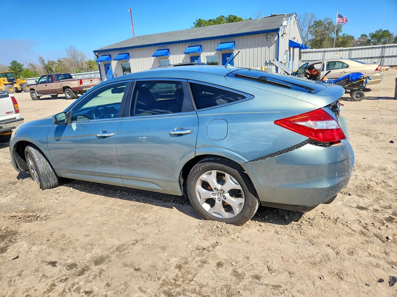 2012 Honda Crosstour Exl Turquoise vin: 5J6TF1H54CL006009