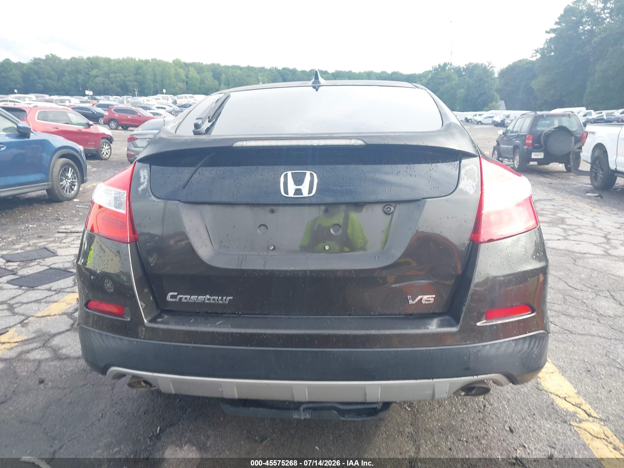 2013 Honda Crosstour Ex-l V6 Коричневый vin: 5J6TF1H54DL000700