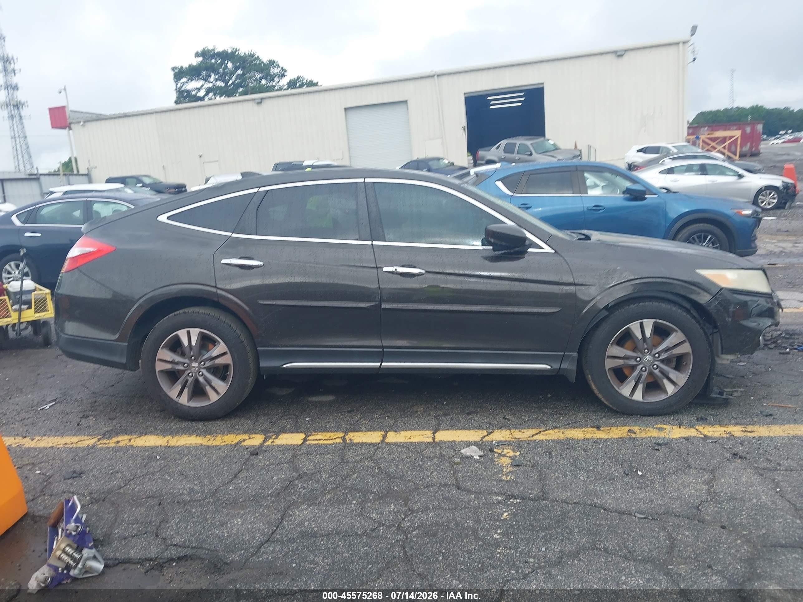 2013 Honda Crosstour Ex-l V6 Коричневый vin: 5J6TF1H54DL000700