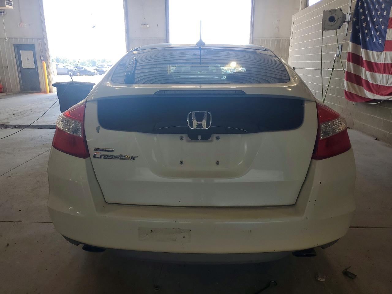 2010 Honda Accord Crosstour Exl White vin: 5J6TF1H55AL000801