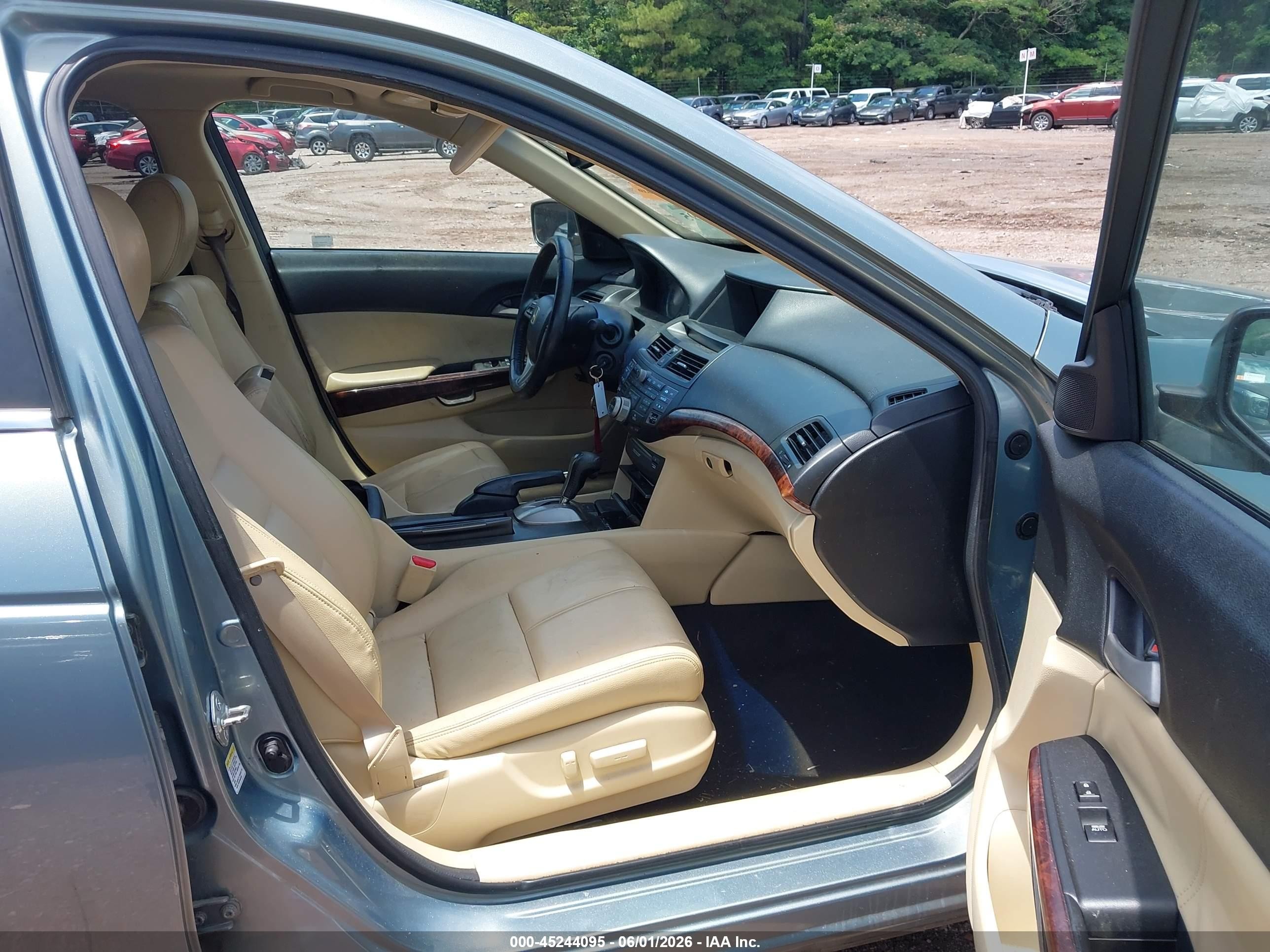 2010 Honda Accord Crosstour Ex-l Gray vin: 5J6TF1H55AL005724