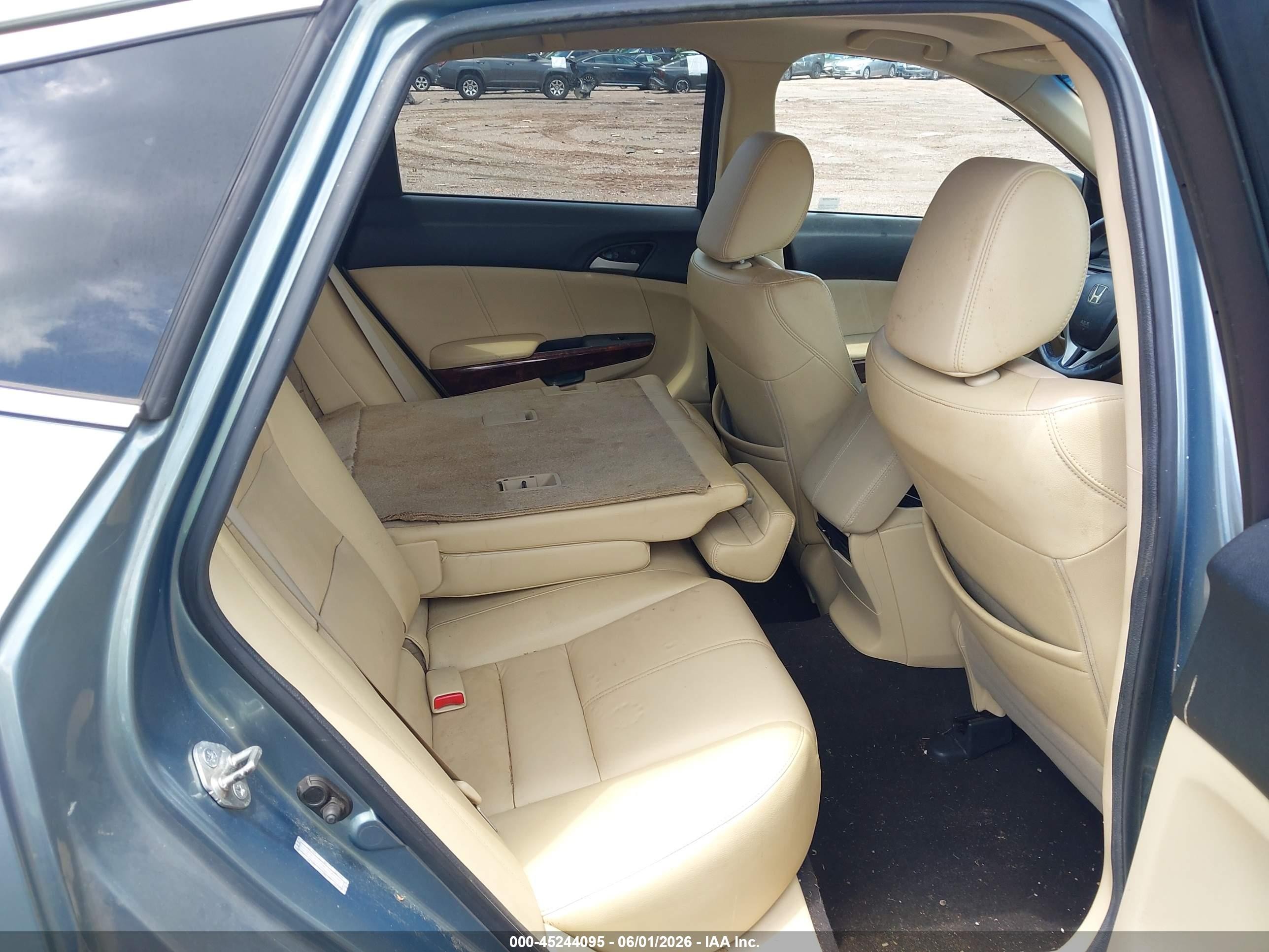 2010 Honda Accord Crosstour Ex-l Gray vin: 5J6TF1H55AL005724