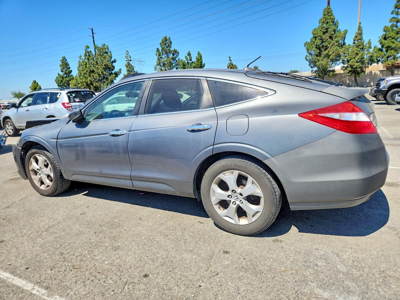 2010 Honda Accord Crosstour Gray vin: 5J6TF1H55AL008459