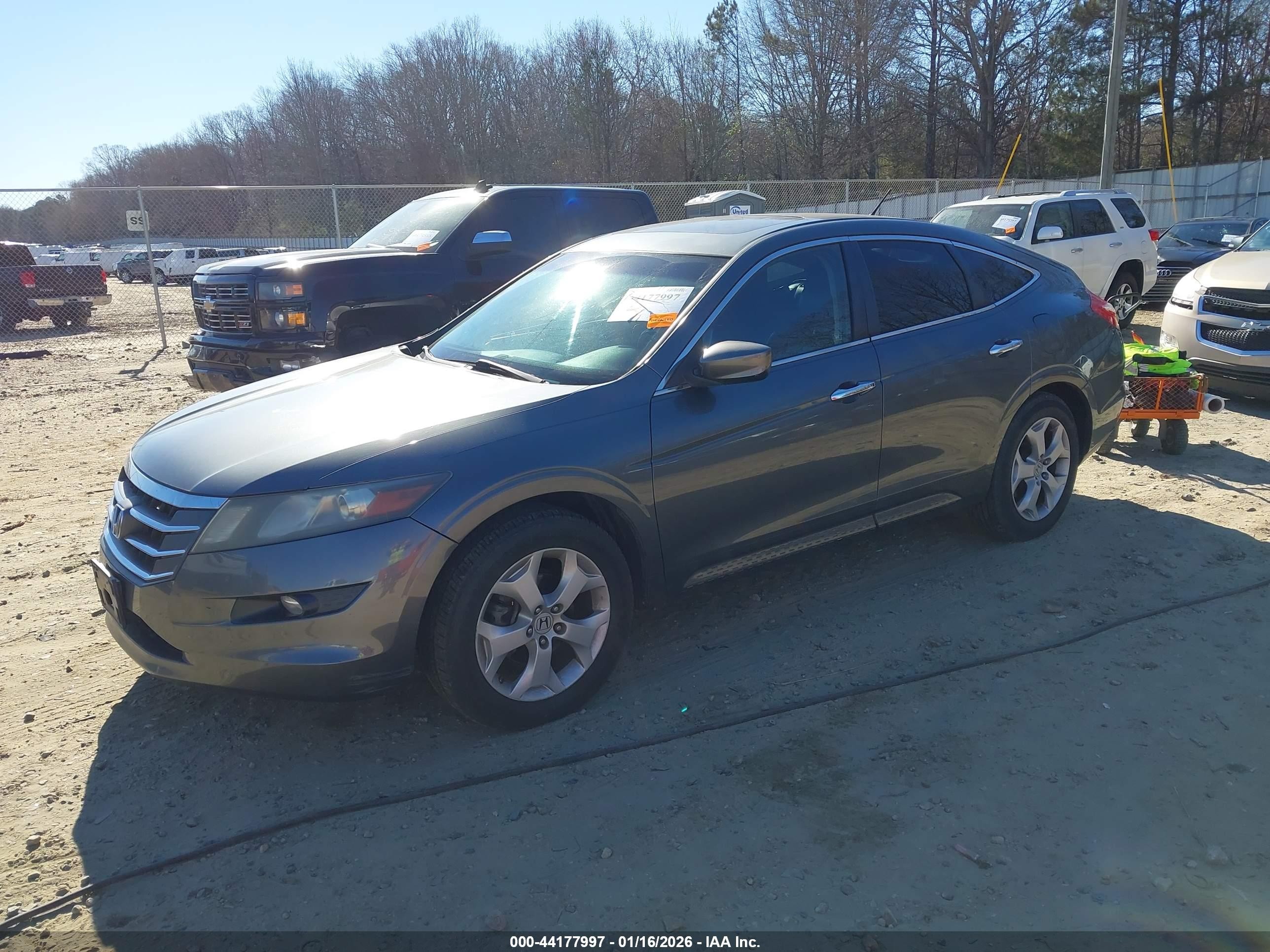 2010 Honda Accord Crosstour Ex-l Серый vin: 5J6TF1H55AL015265