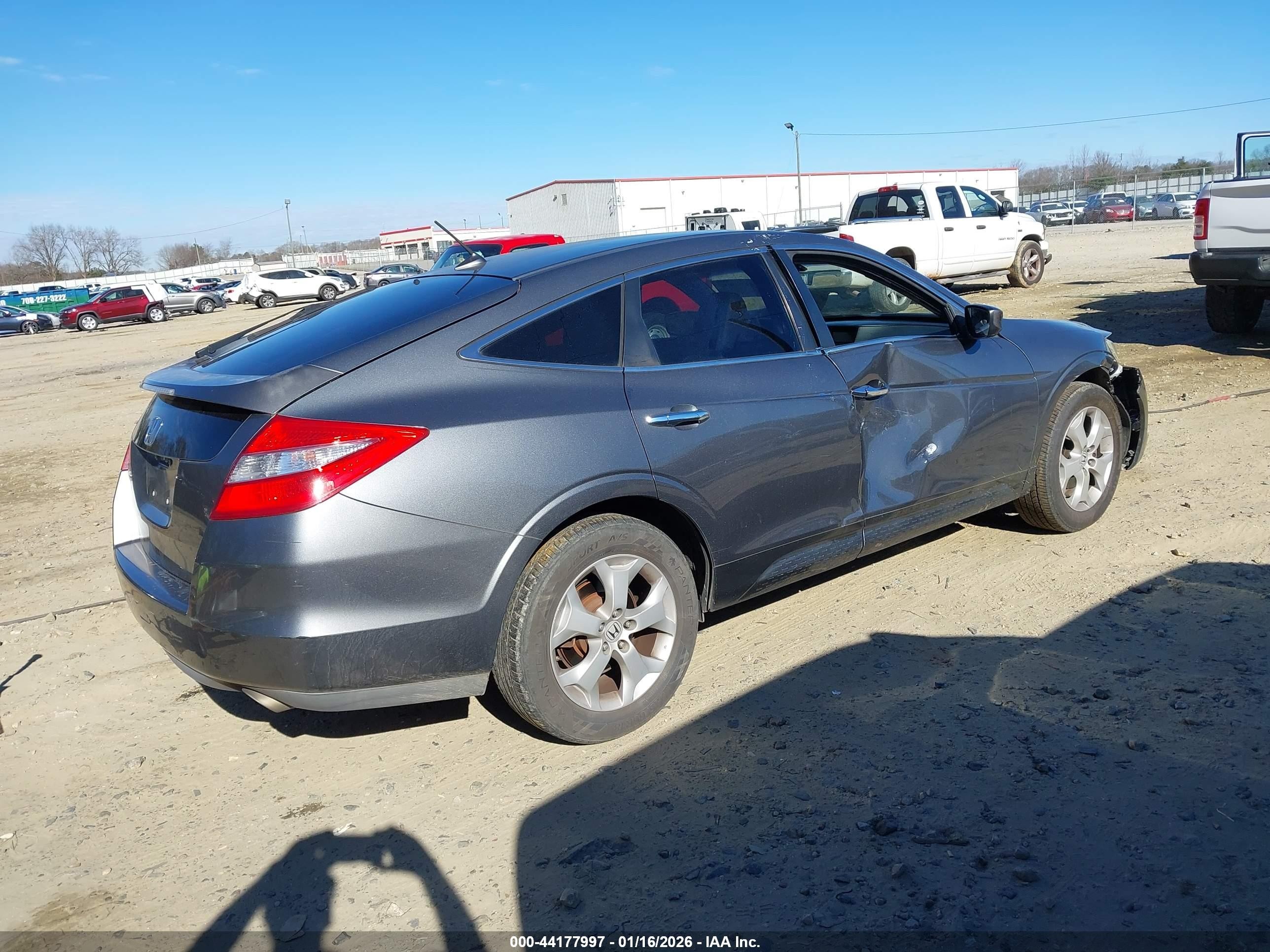 2010 Honda Accord Crosstour Ex-l Серый vin: 5J6TF1H55AL015265