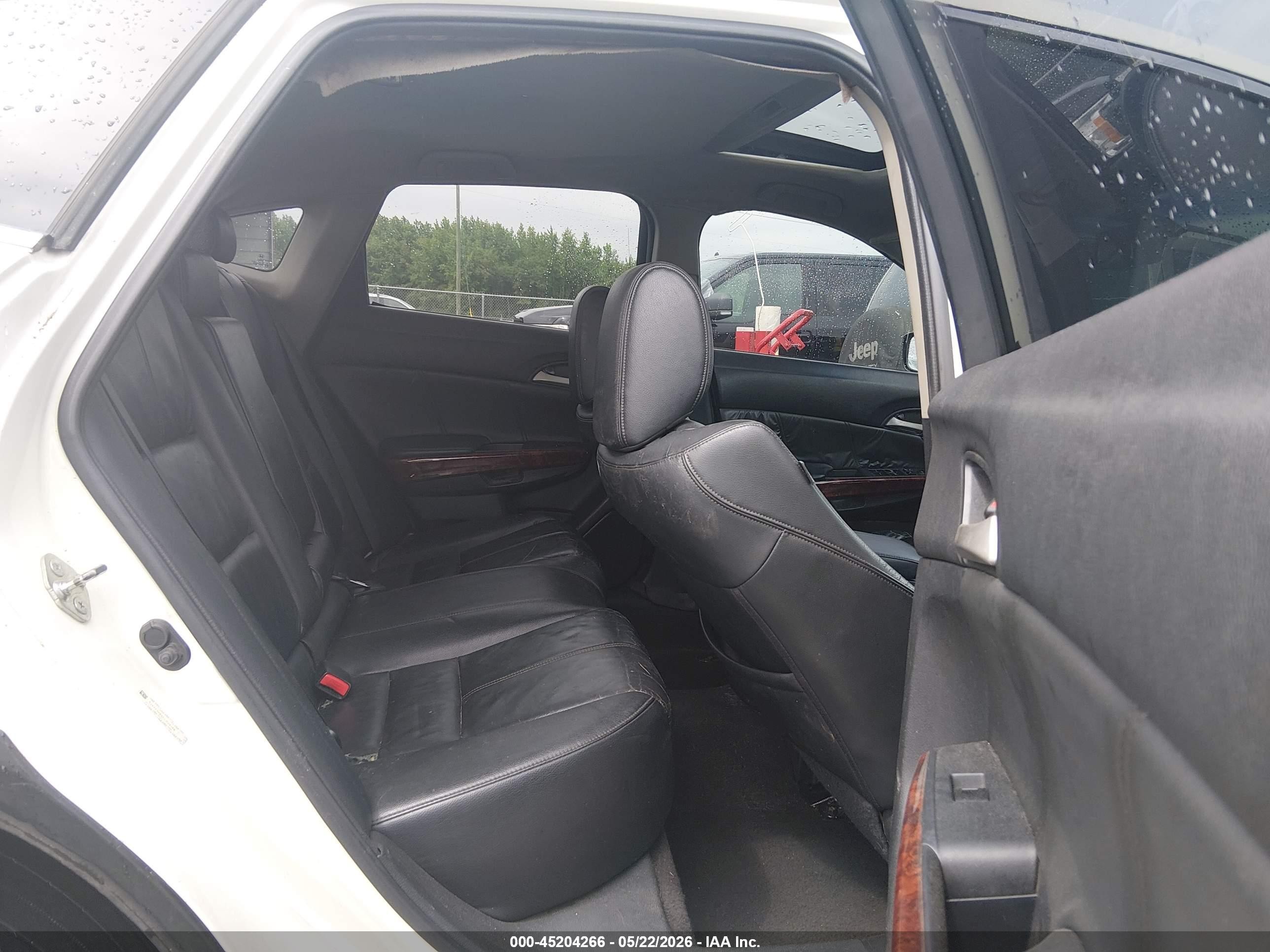 2012 Honda Crosstour Ex-l White vin: 5J6TF1H55CL002146