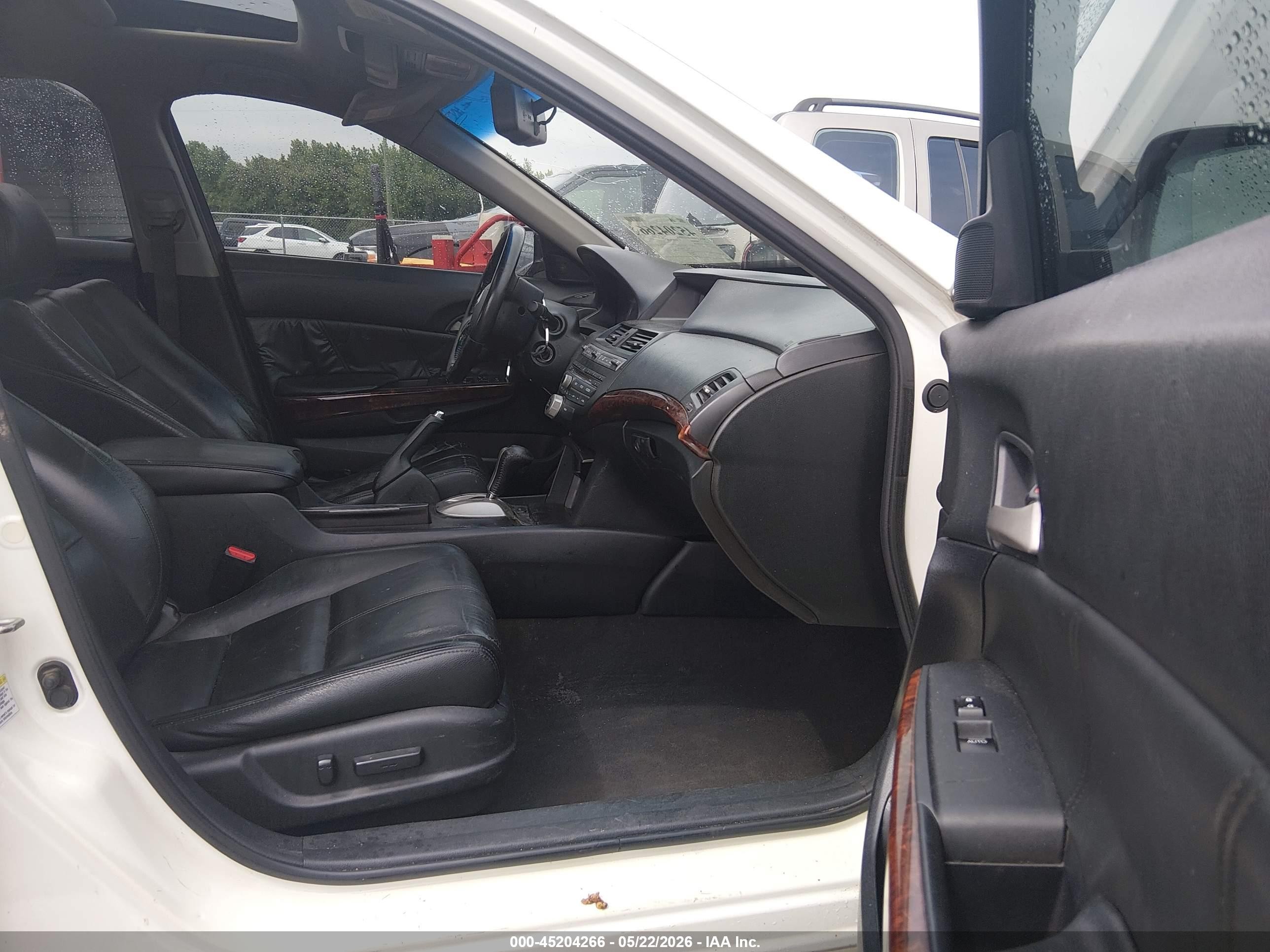 2012 Honda Crosstour Ex-l White vin: 5J6TF1H55CL002146