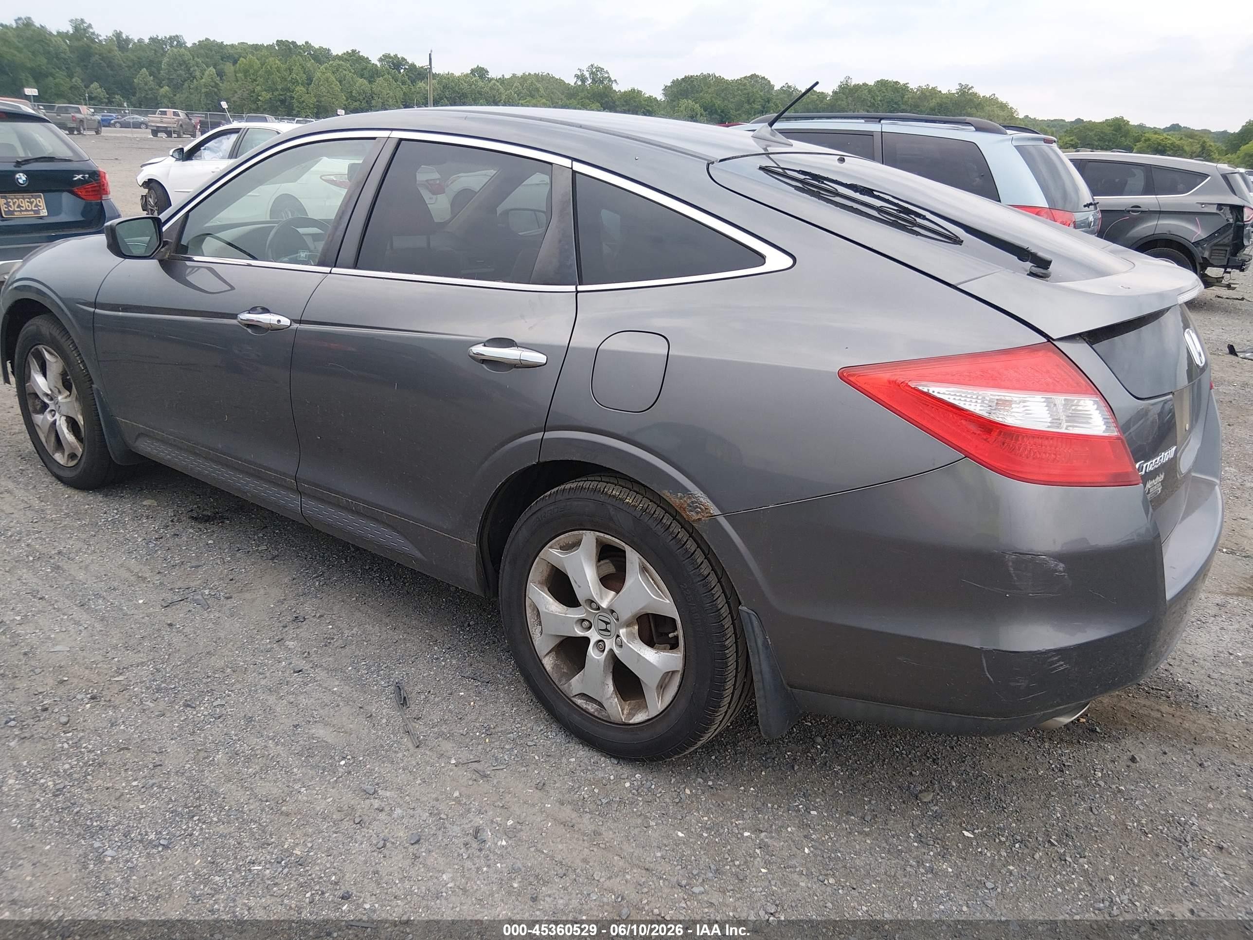 2012 Honda Crosstour Ex-l Gray vin: 5J6TF1H55CL002258