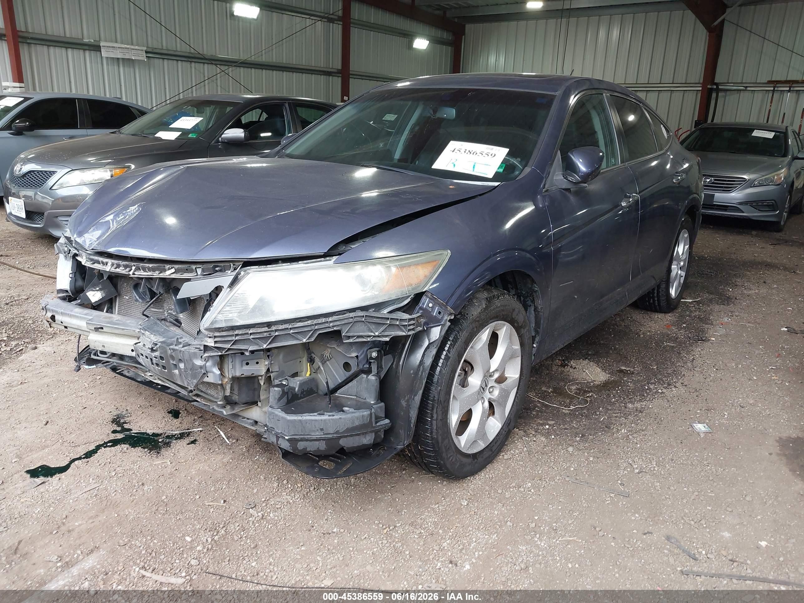2012 Honda Crosstour Ex-l Синий vin: 5J6TF1H55CL007198