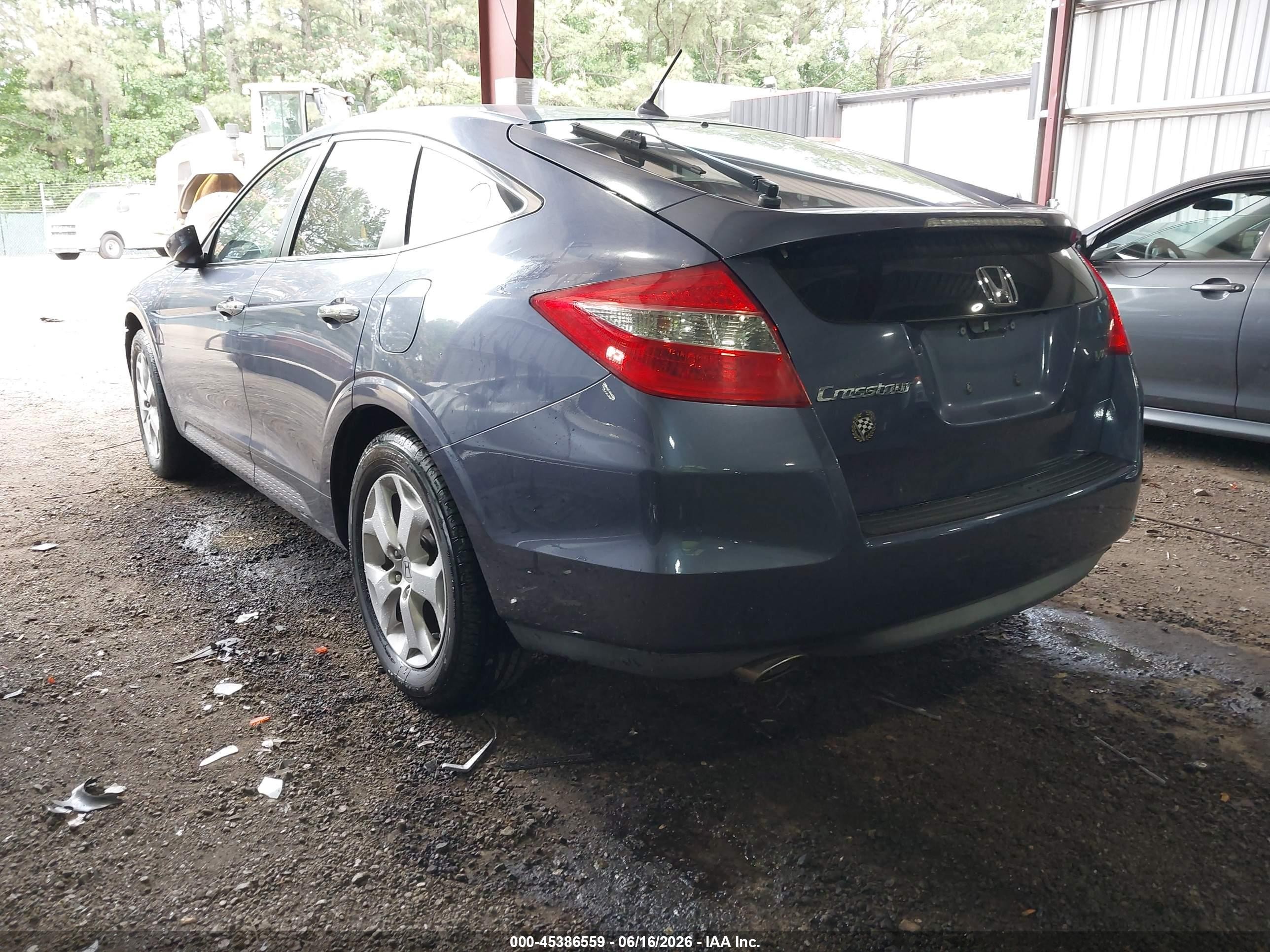 2012 Honda Crosstour Ex-l Синий vin: 5J6TF1H55CL007198