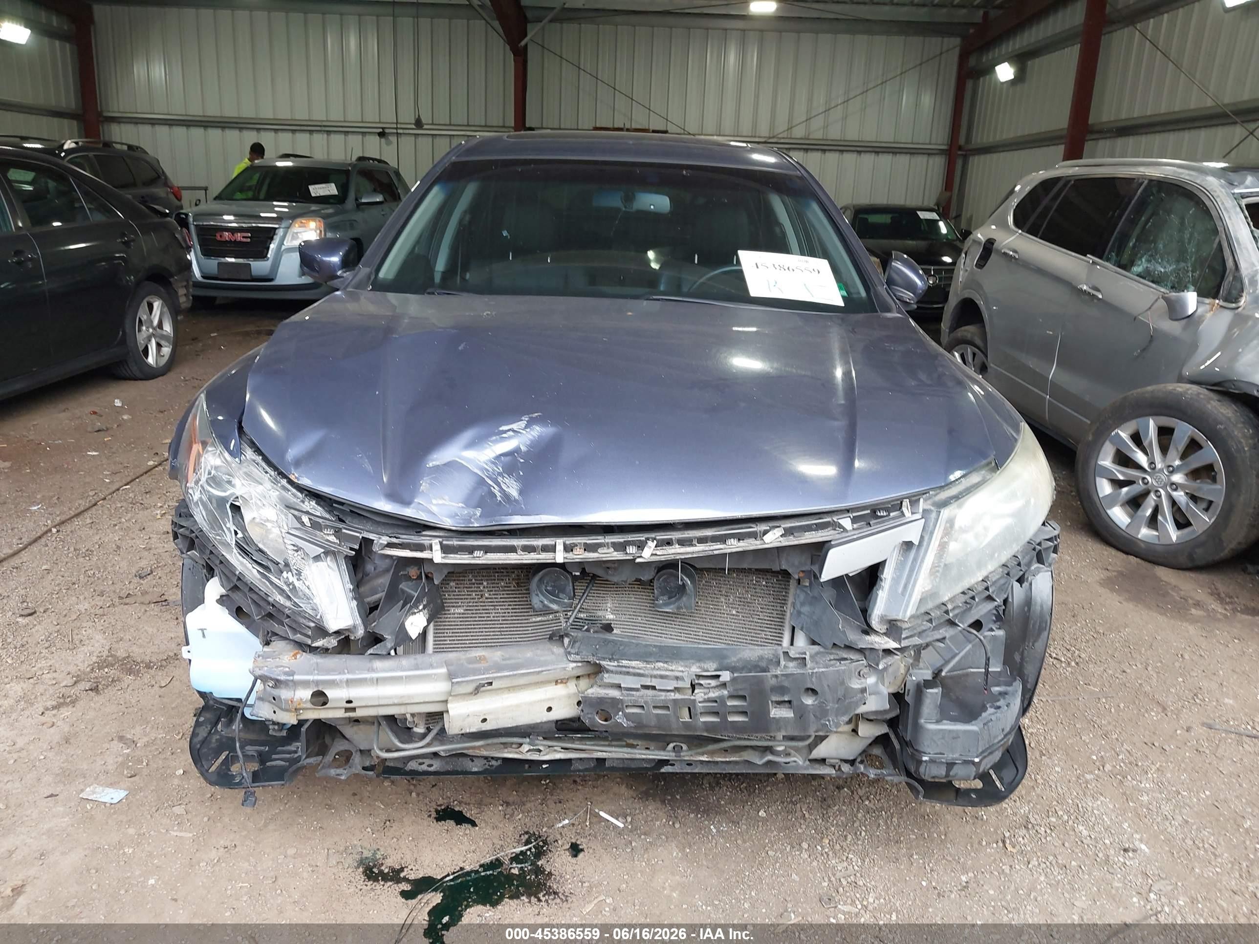 2012 Honda Crosstour Ex-l Синий vin: 5J6TF1H55CL007198