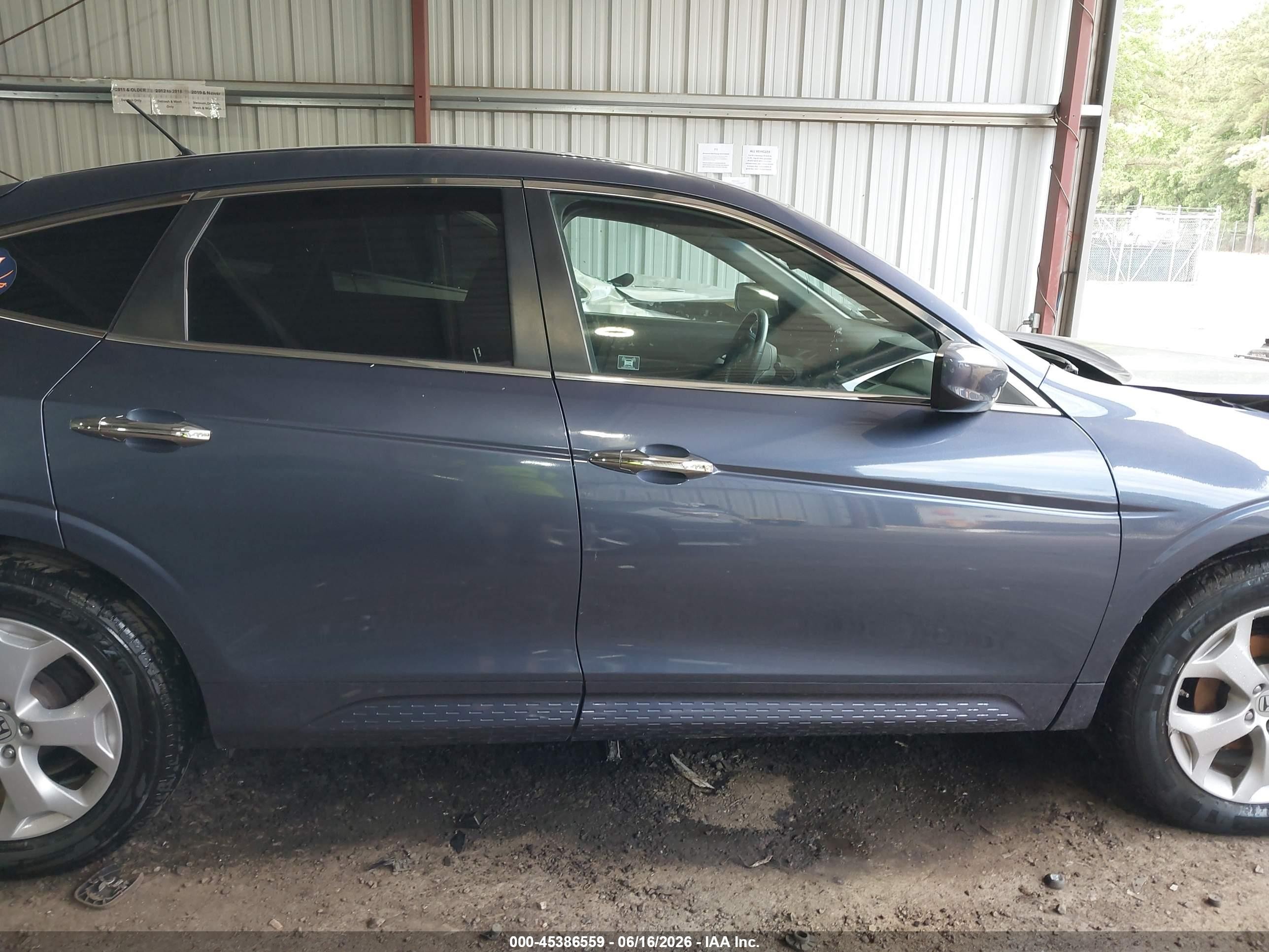 2012 Honda Crosstour Ex-l Синий vin: 5J6TF1H55CL007198