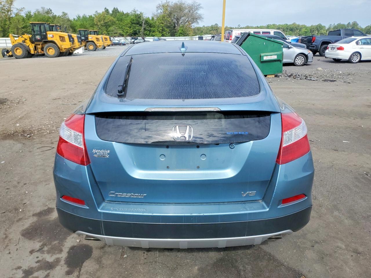 2013 Honda Crosstour Exl Blue vin: 5J6TF1H55DL002309