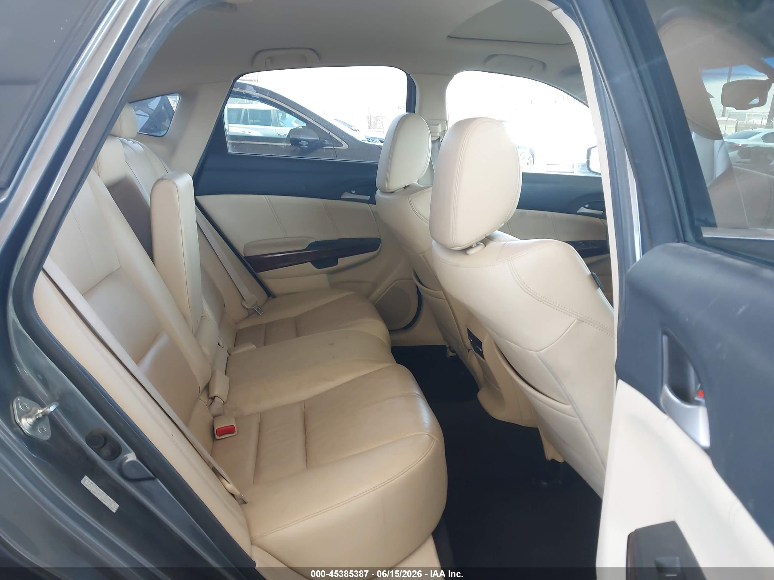 2010 Honda Accord Crosstour Ex-l Gray vin: 5J6TF1H56AL008048