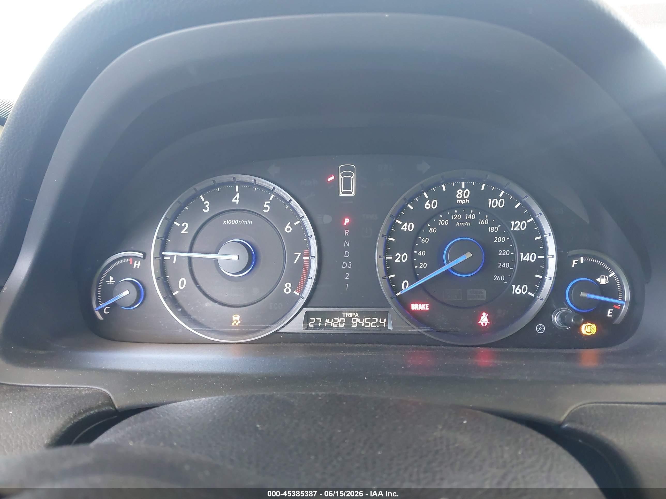 2010 Honda Accord Crosstour Ex-l Gray vin: 5J6TF1H56AL008048