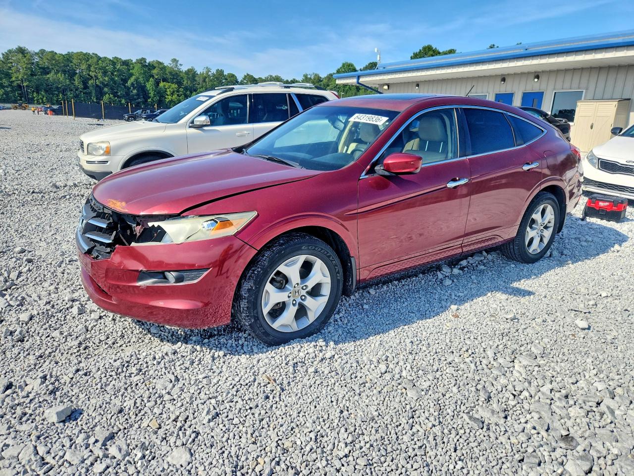 2010 Honda Accord Crosstour Exl Burgundy vin: 5J6TF1H56AL011466