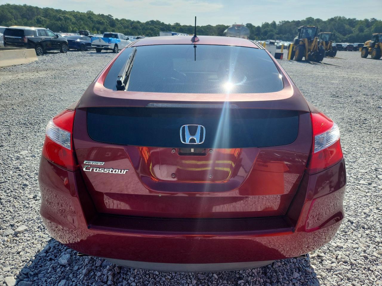 2010 Honda Accord Crosstour Exl Бордовый vin: 5J6TF1H56AL011466
