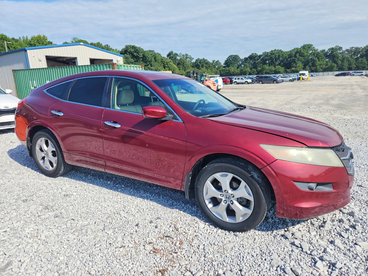 2010 Honda Accord Crosstour Exl Бордовый vin: 5J6TF1H56AL011466