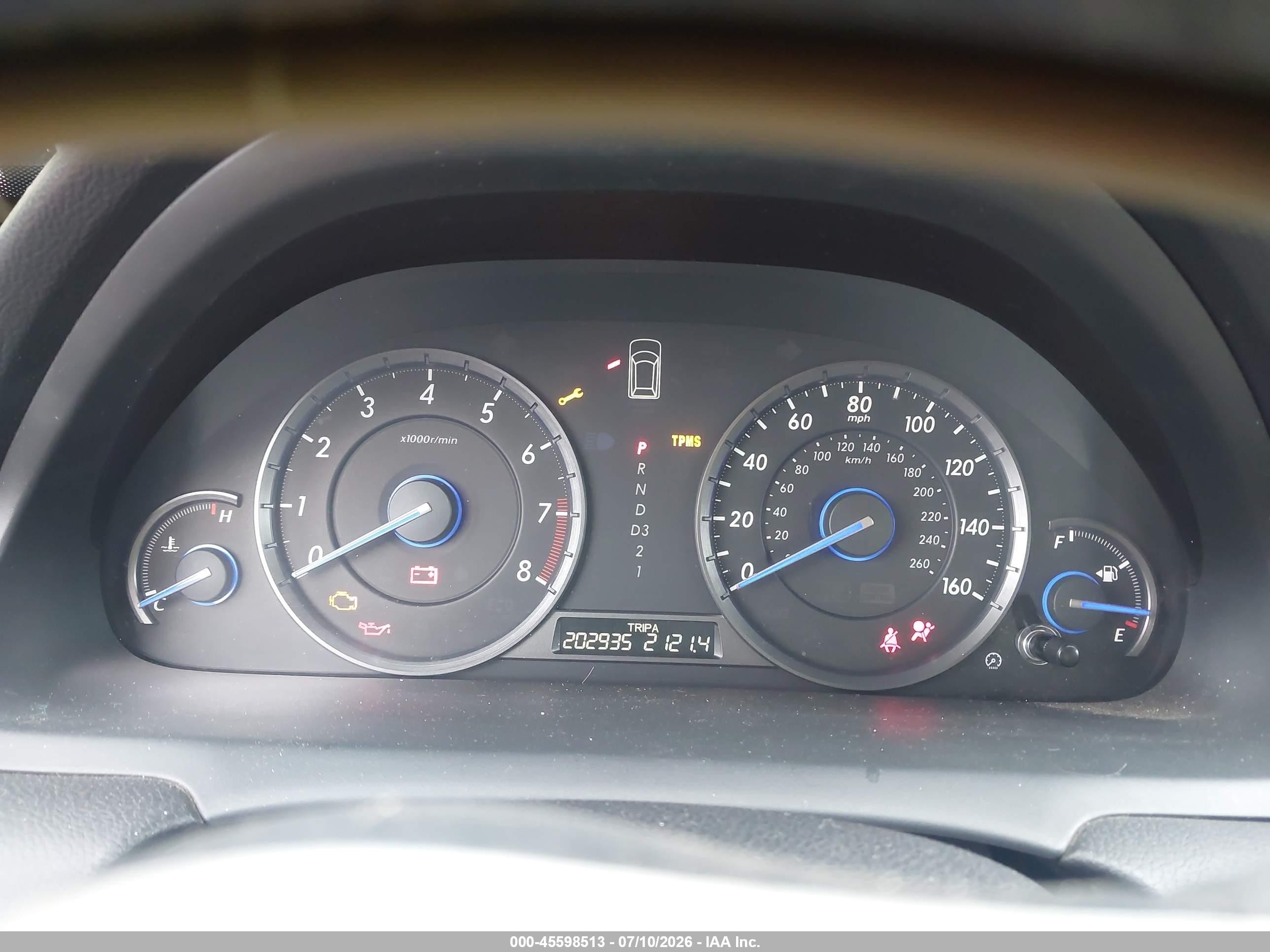 2010 Honda Accord Crosstour Ex-l Красный vin: 5J6TF1H56AL014920