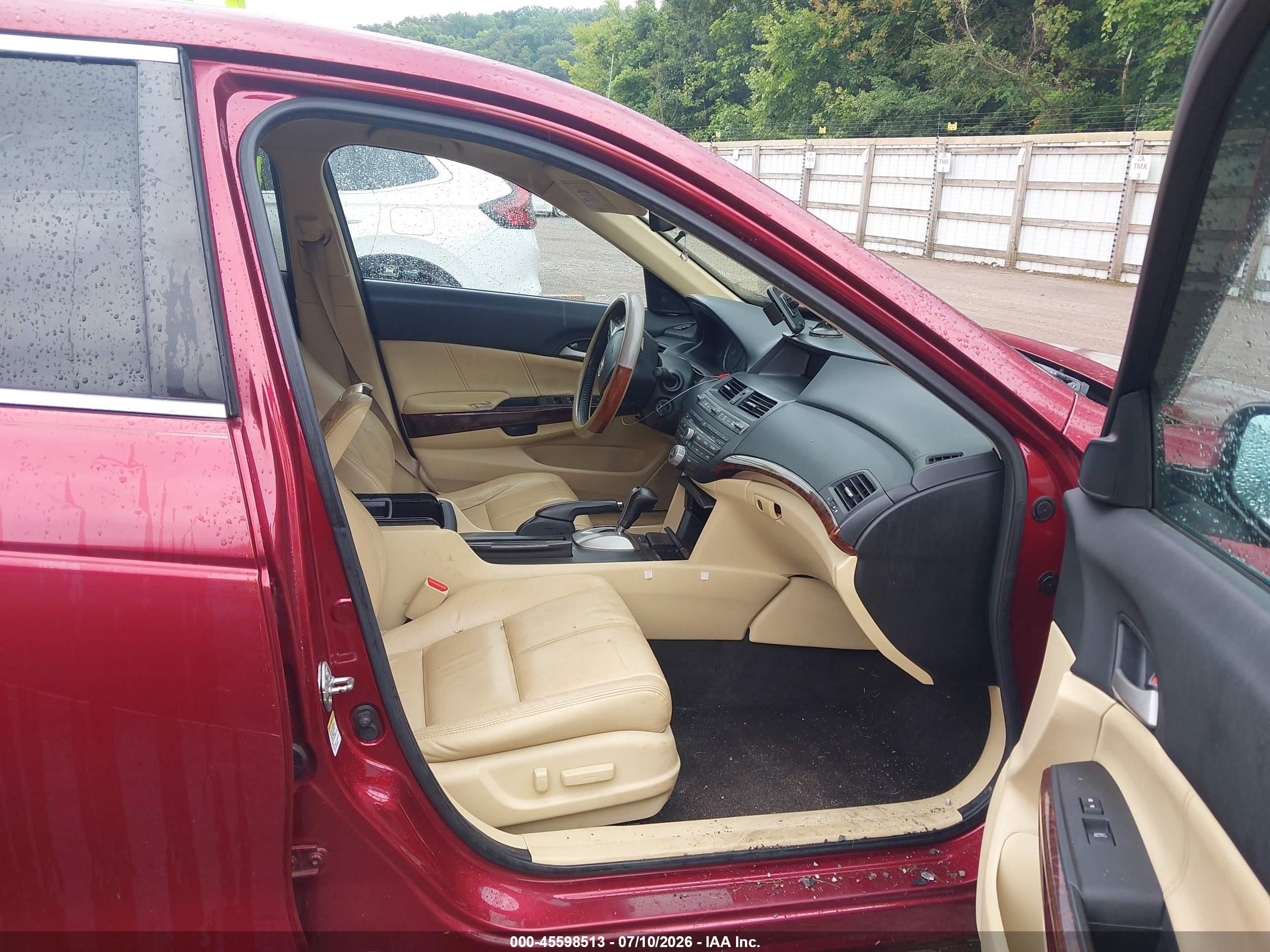2010 Honda Accord Crosstour Ex-l Красный vin: 5J6TF1H56AL014920