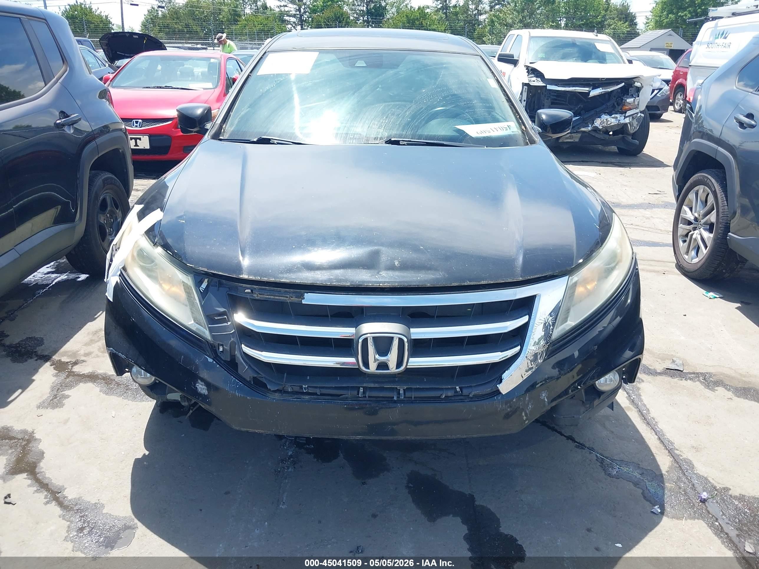 2013 Honda Crosstour Ex-l V6 Черный vin: 5J6TF1H56DL000326